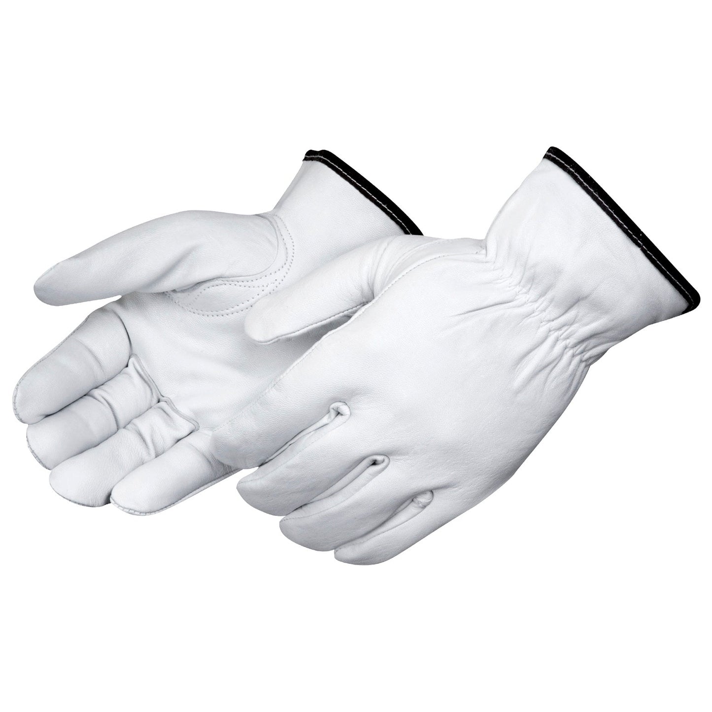 White Leather Gloves - Liberty Safety - Insulated Comfort
