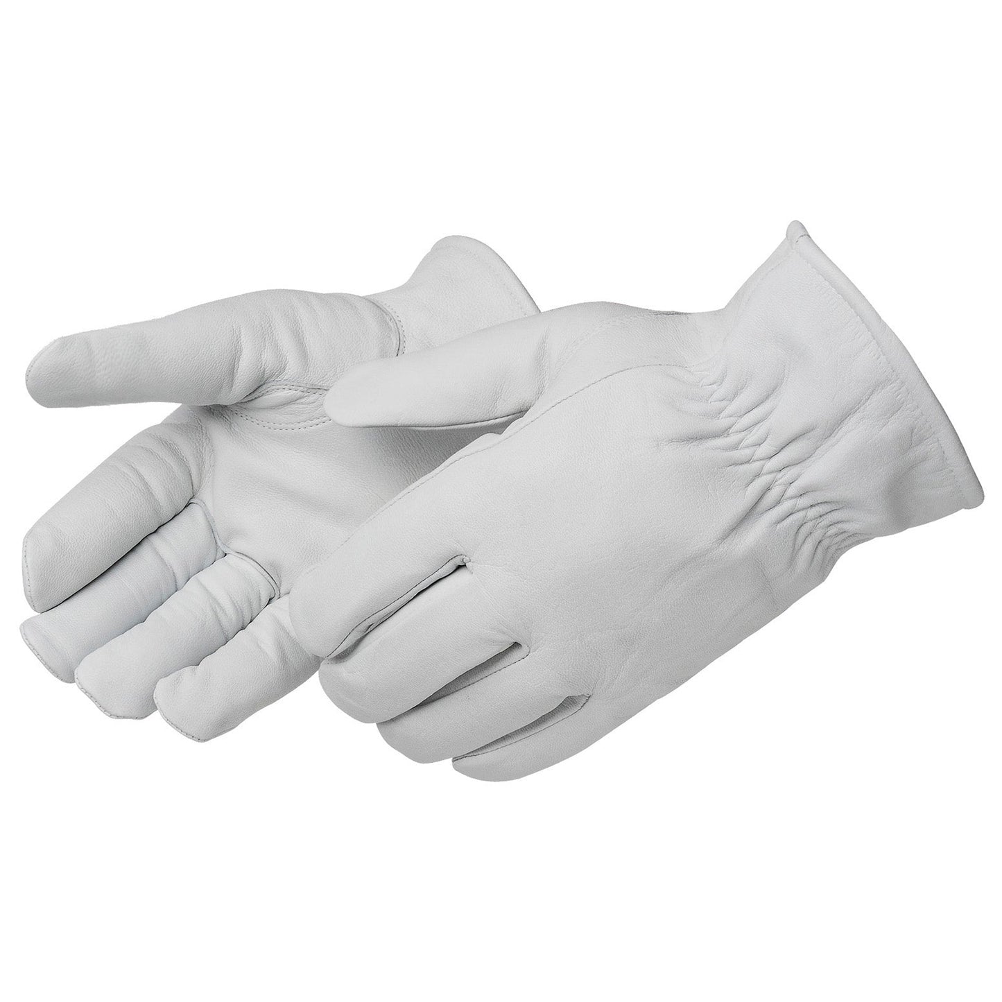 White Leather Gloves - Liberty Safety - Durable Goatskin