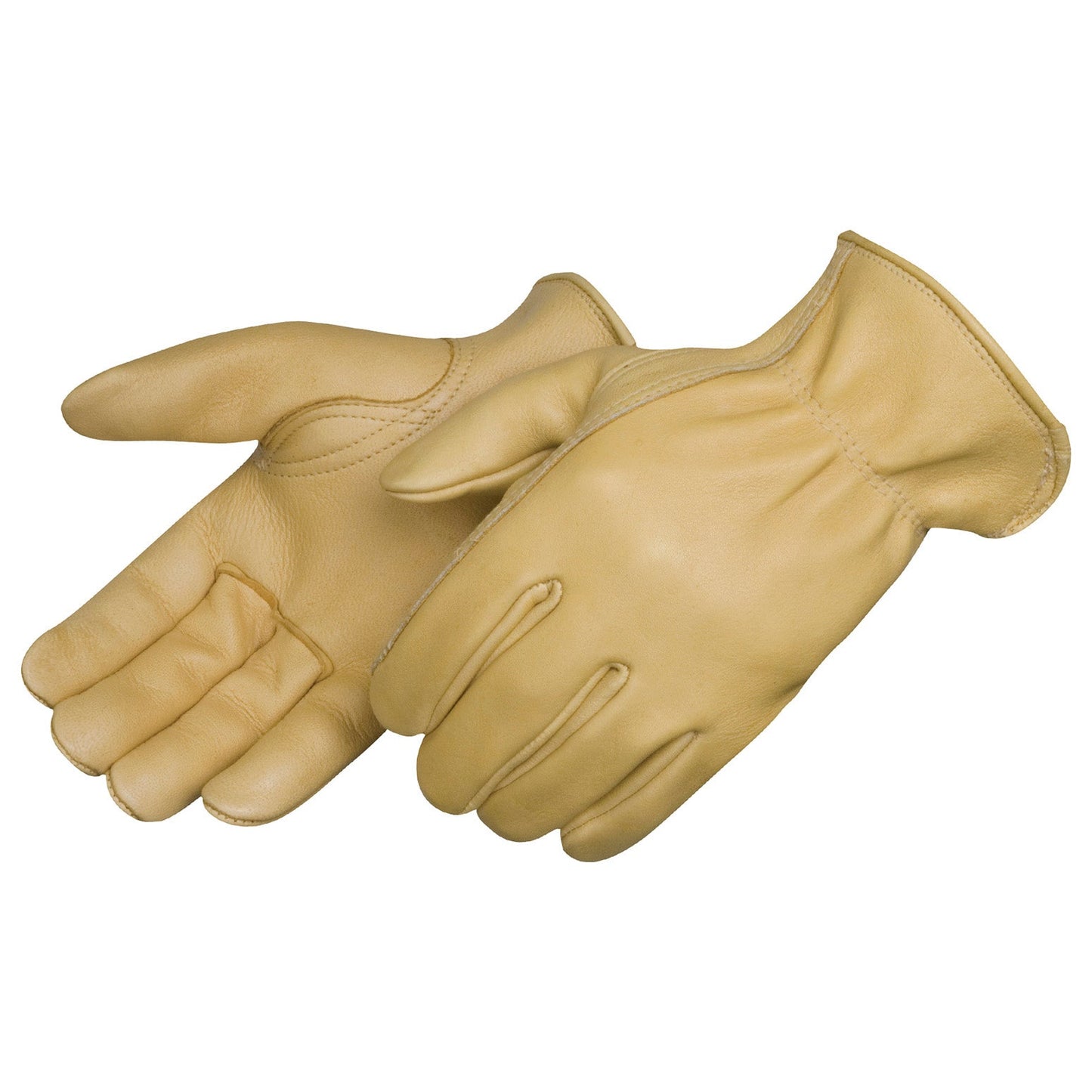 Tan Leather Gloves - Liberty Safety - Premium Quality