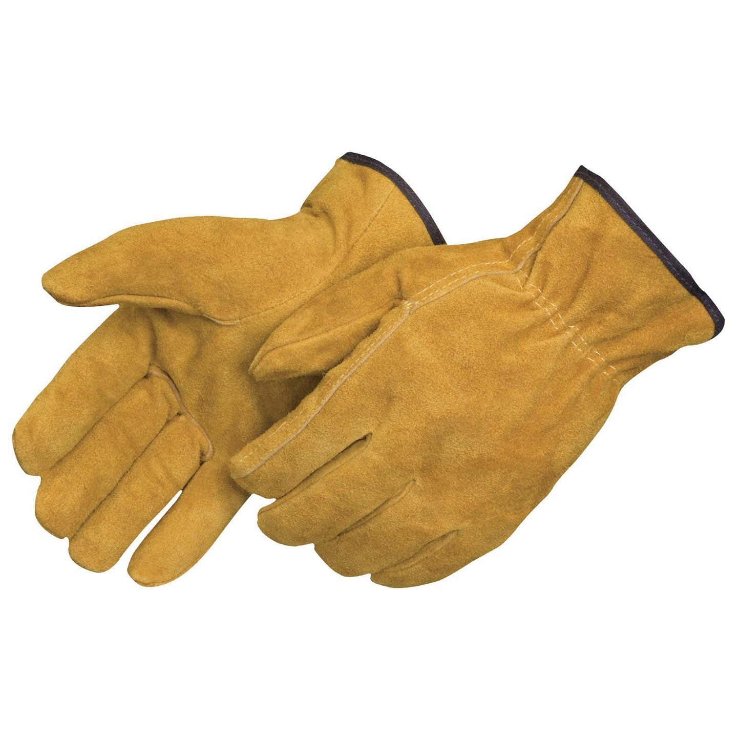 Brown Leather Gloves - Liberty Safety - Durable Design