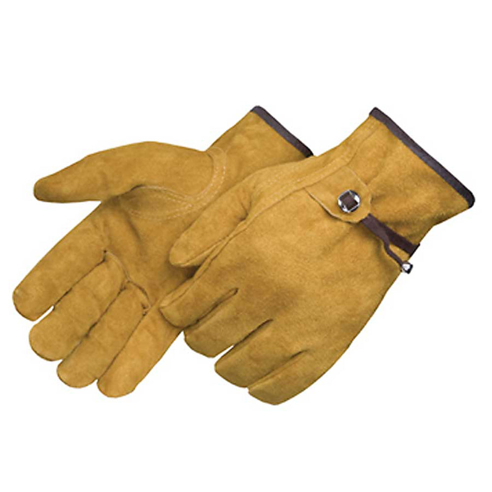 Brown Leather Gloves - Liberty Safety - Durable Design
