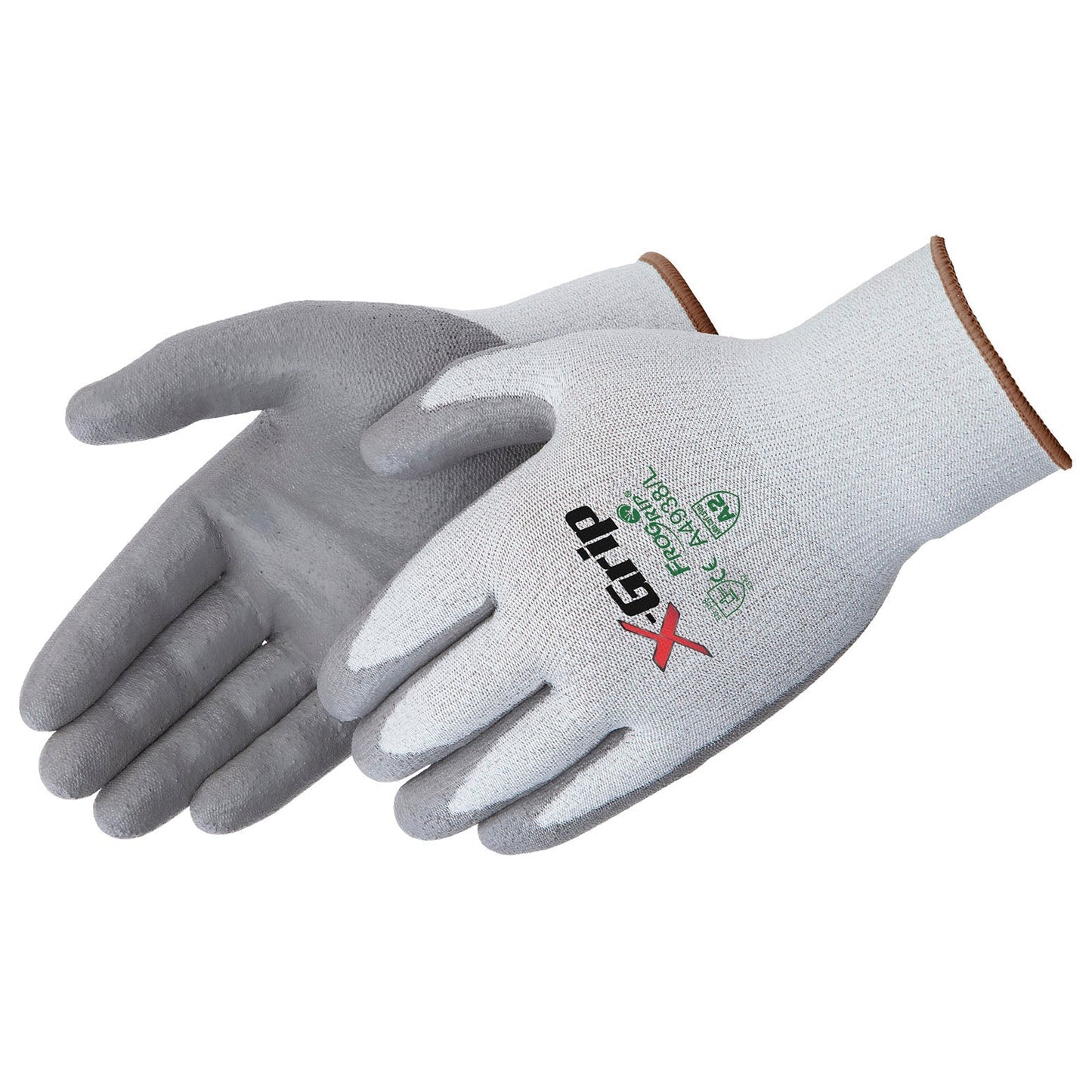 Gray String Knit Gloves - Liberty Safety - Durable Design