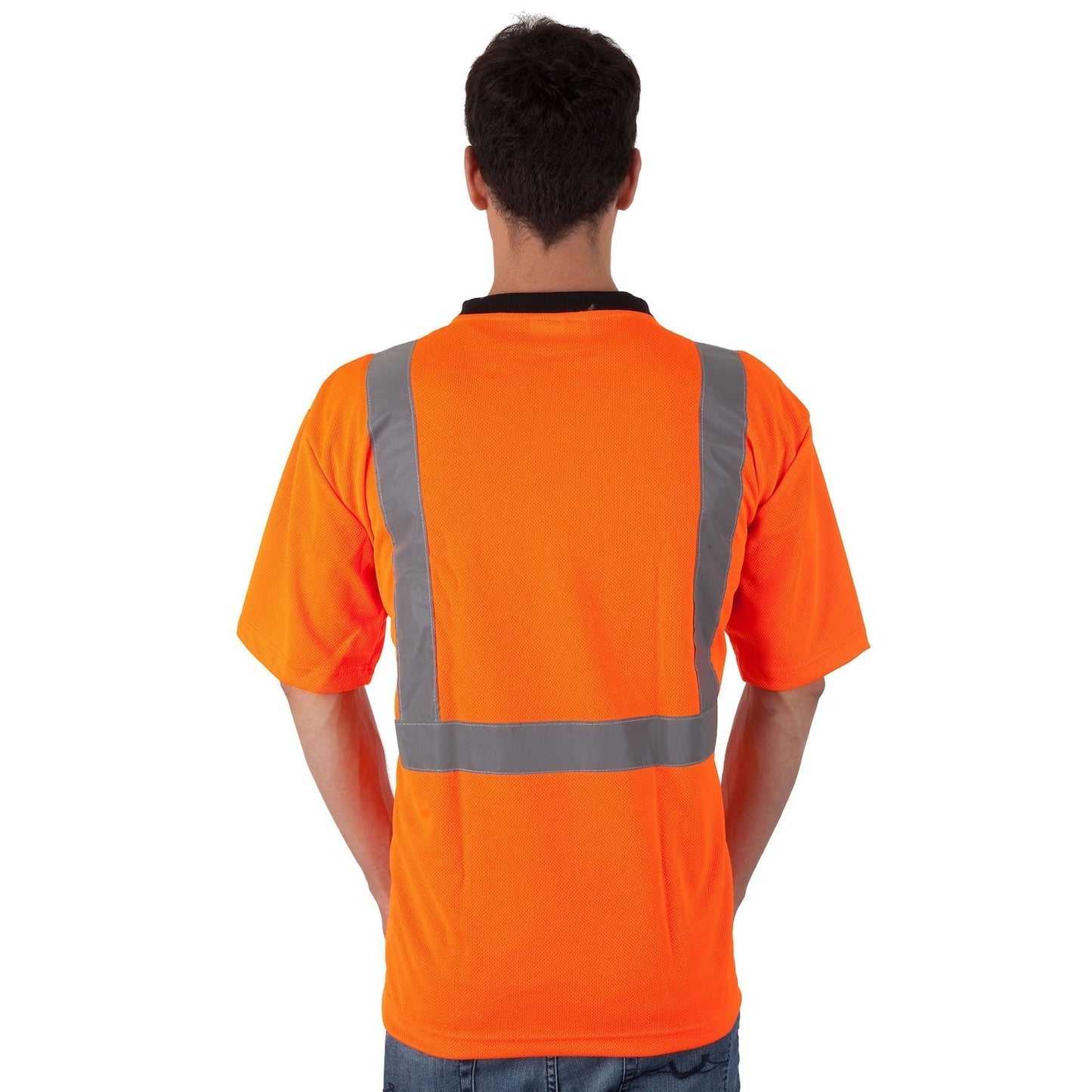 Orange Safety Shirts - Liberty Safety - Moisture Wicking