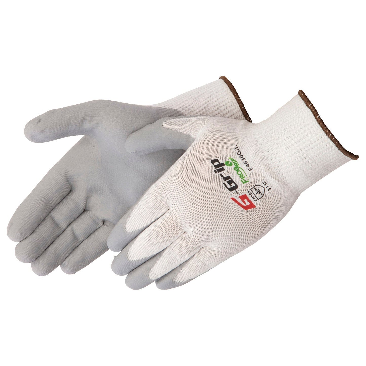 White String Knit Gloves - Liberty Safety - Comfortable Grip