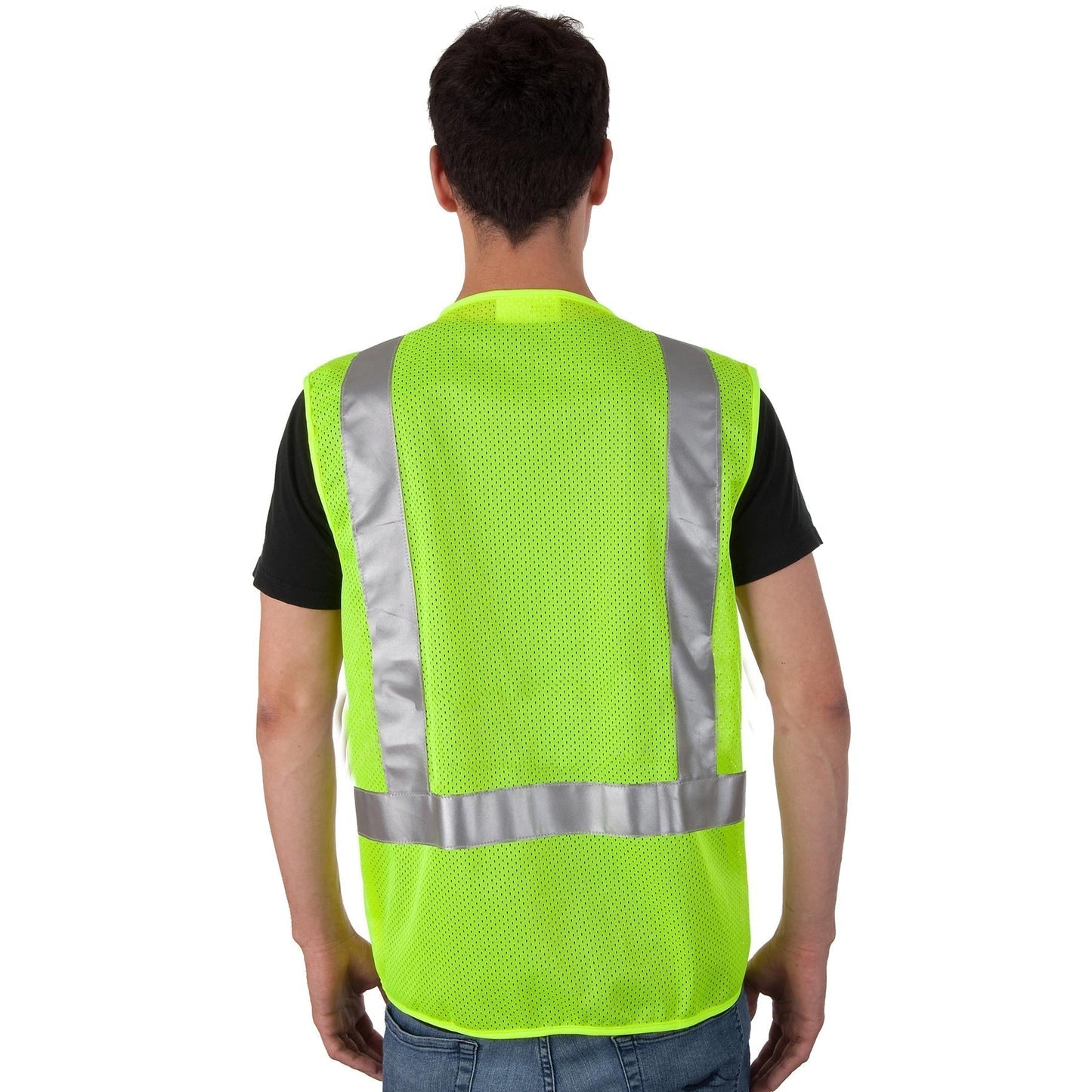 Orange Safety Vest - Liberty Safety - Self Extinguishing