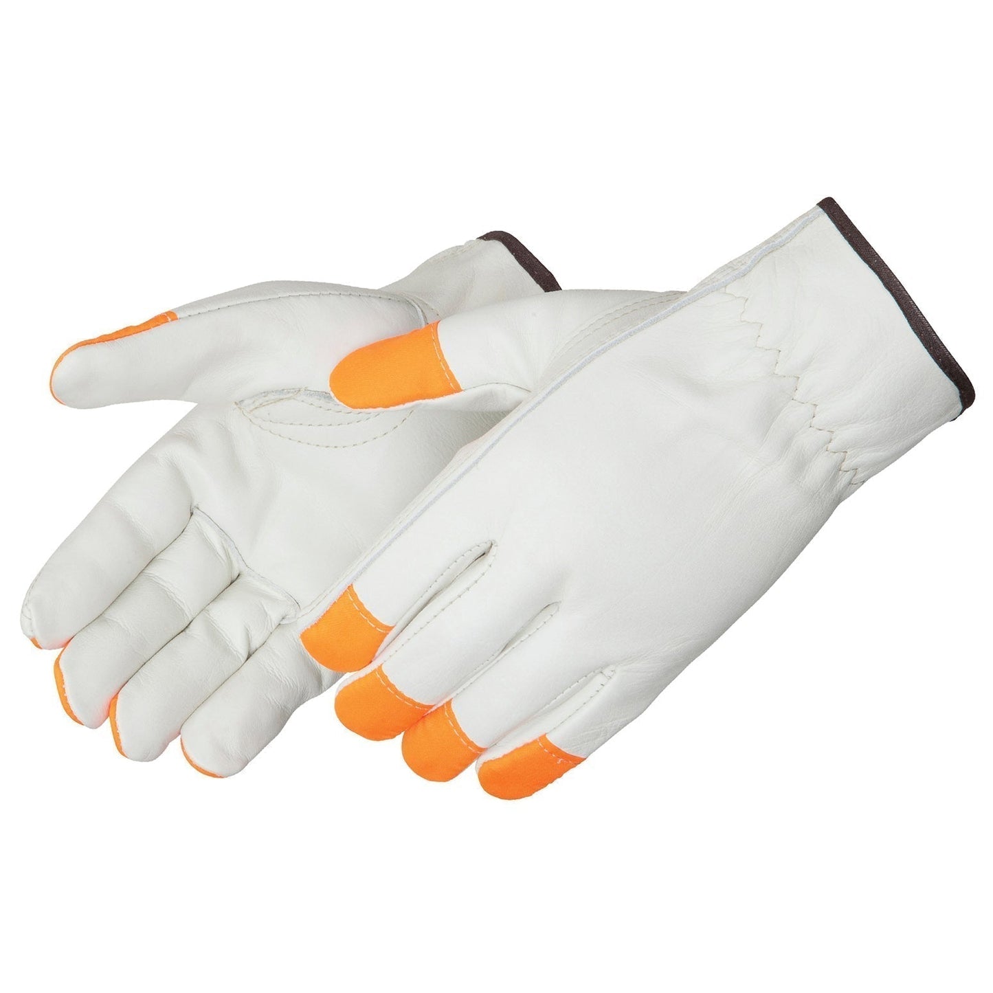 Tan Leather Gloves - Liberty Safety - Comfortable Design