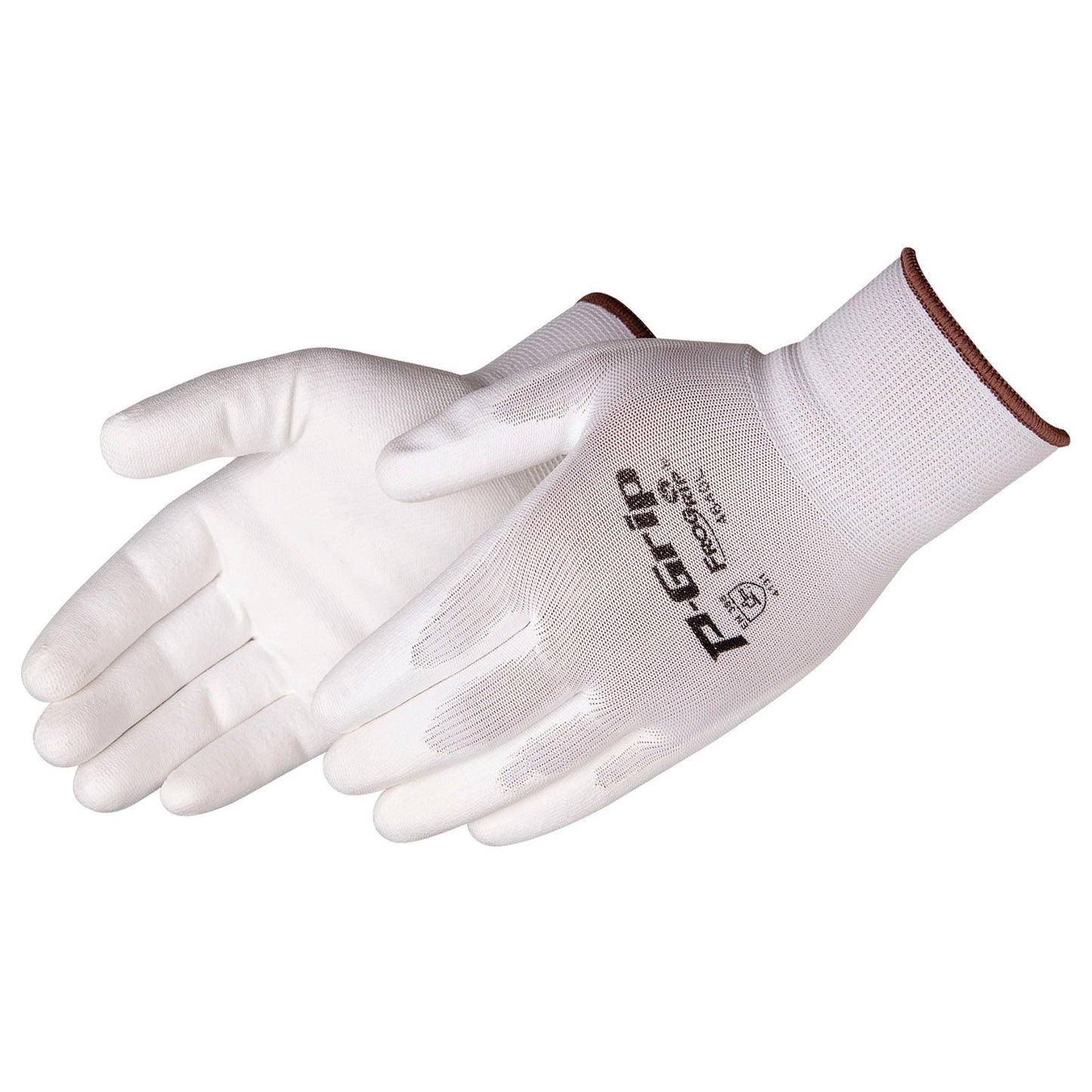 White Durable String Knit Gloves - Liberty Safety - Polyurethane