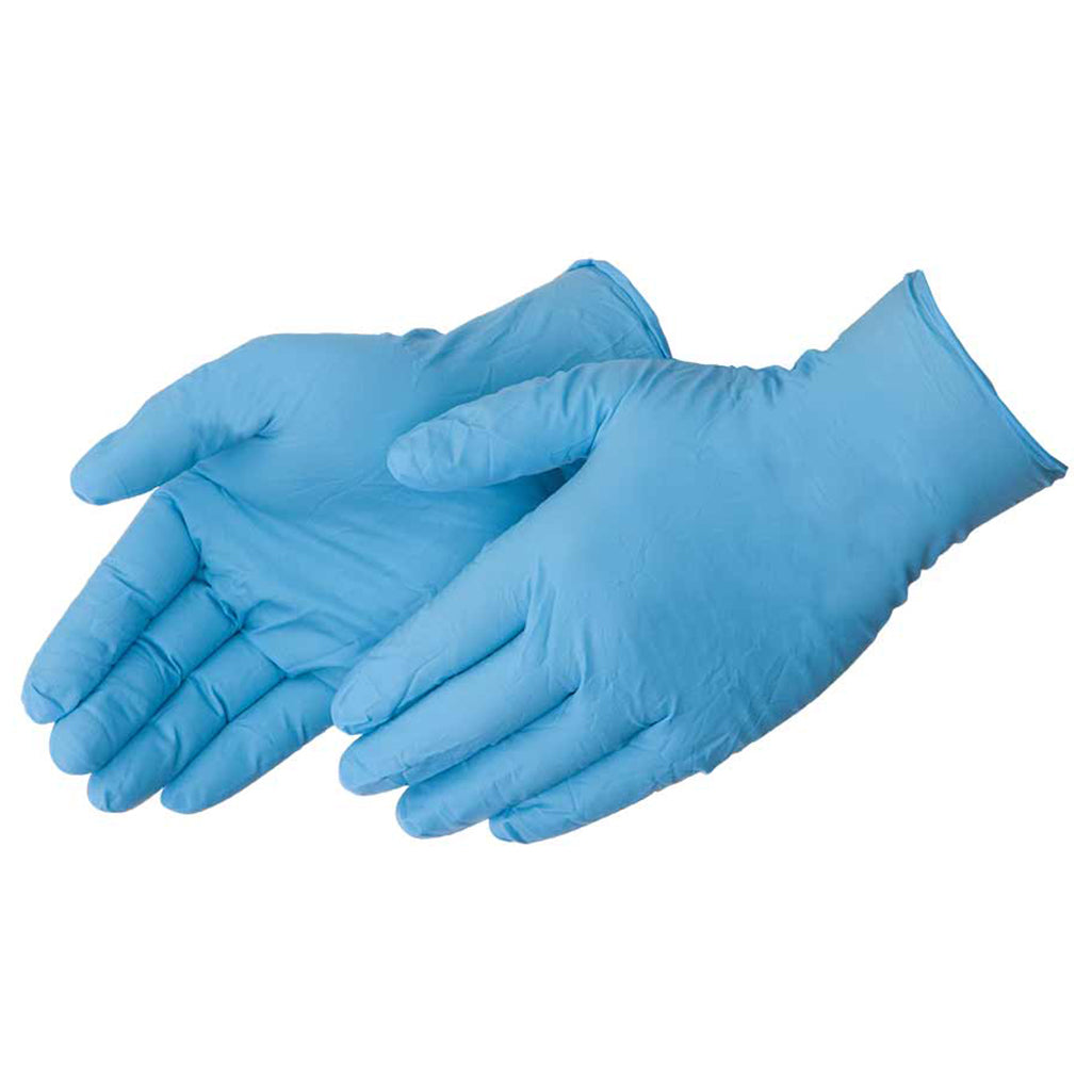 Blue Disposable Gloves - Liberty Safety - Latex-Free