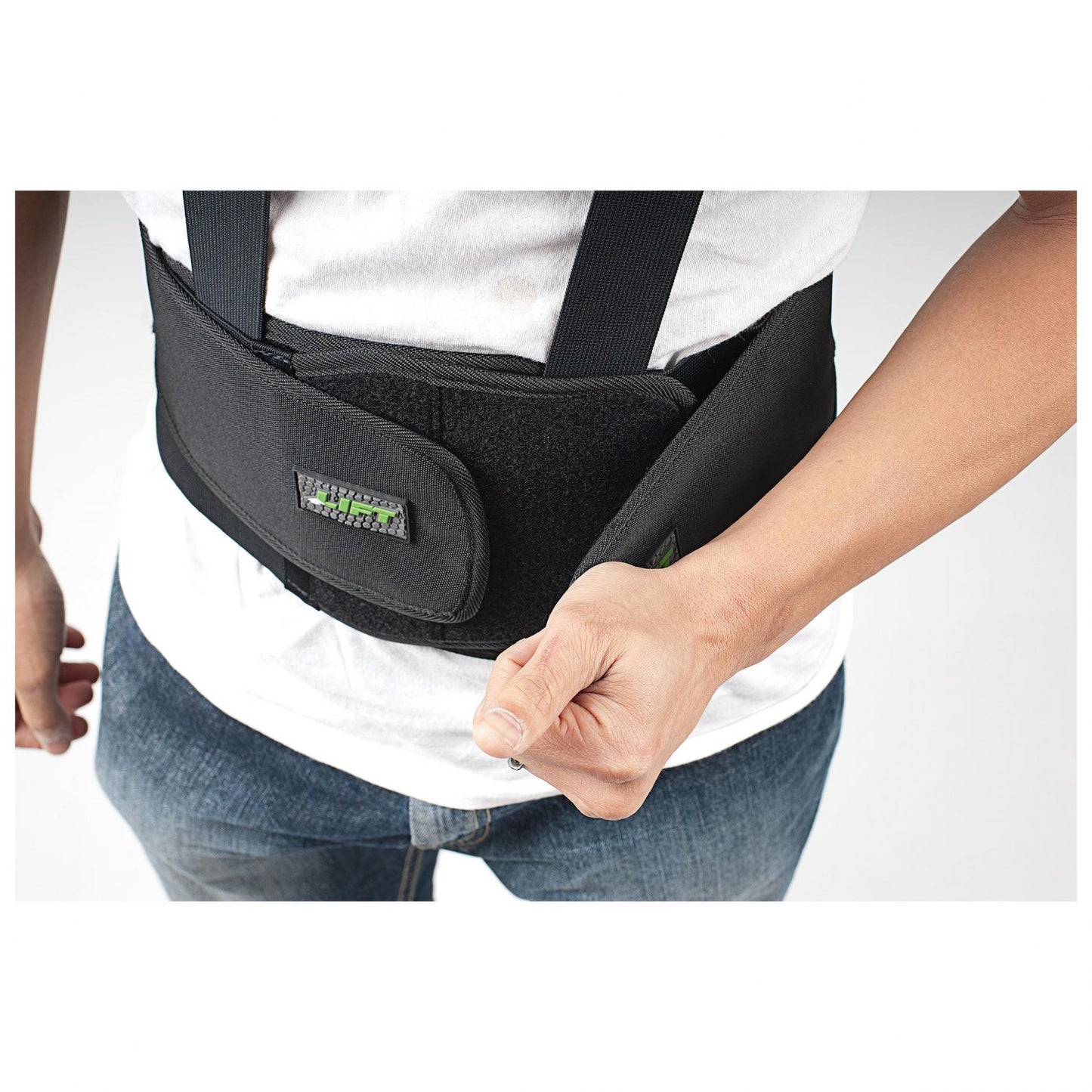 Black Back Supports - LIFT Safety - Adjustable Comfort