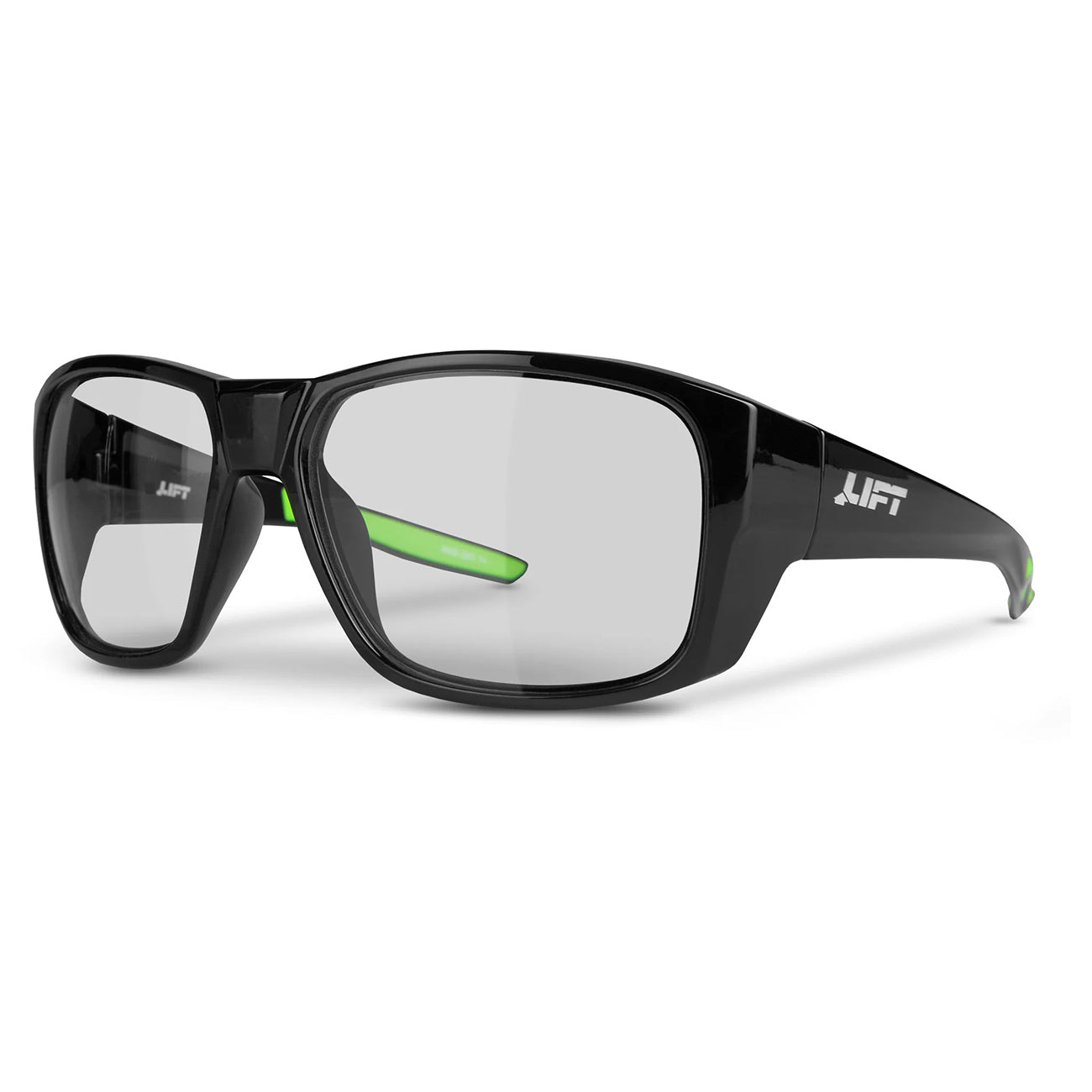 Clear Lens Glasses - LIFT Safety - Gloss Black Frame