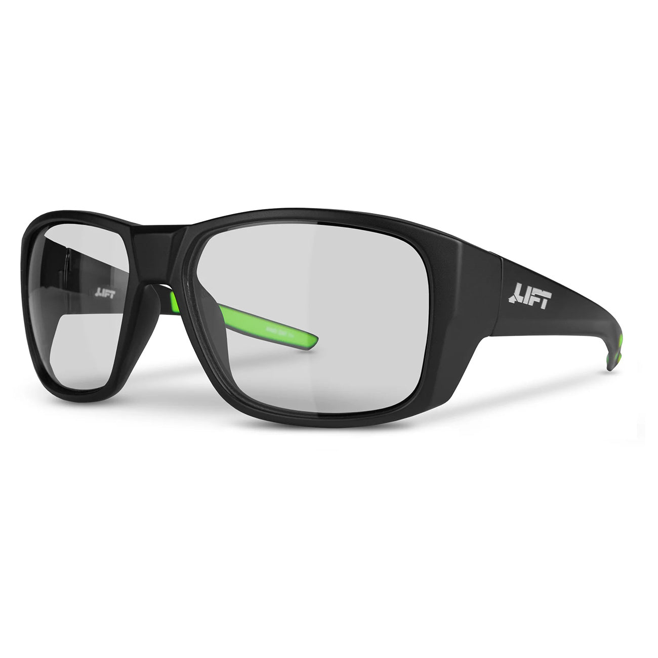 Clear Lens Glasses - LIFT Safety - Gloss Black Frame