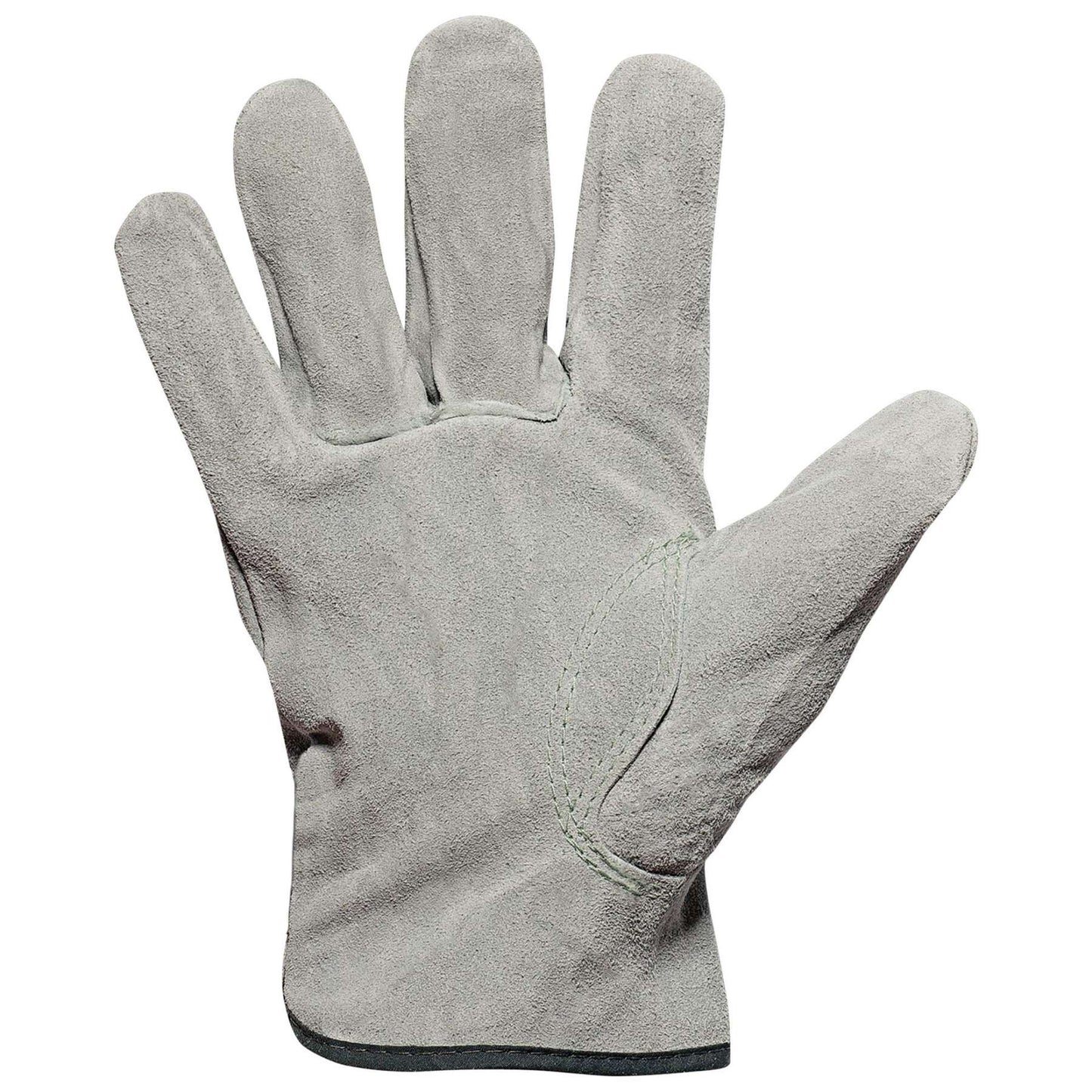 White Leather Gloves - LIFT Safety - Durable Split Leather