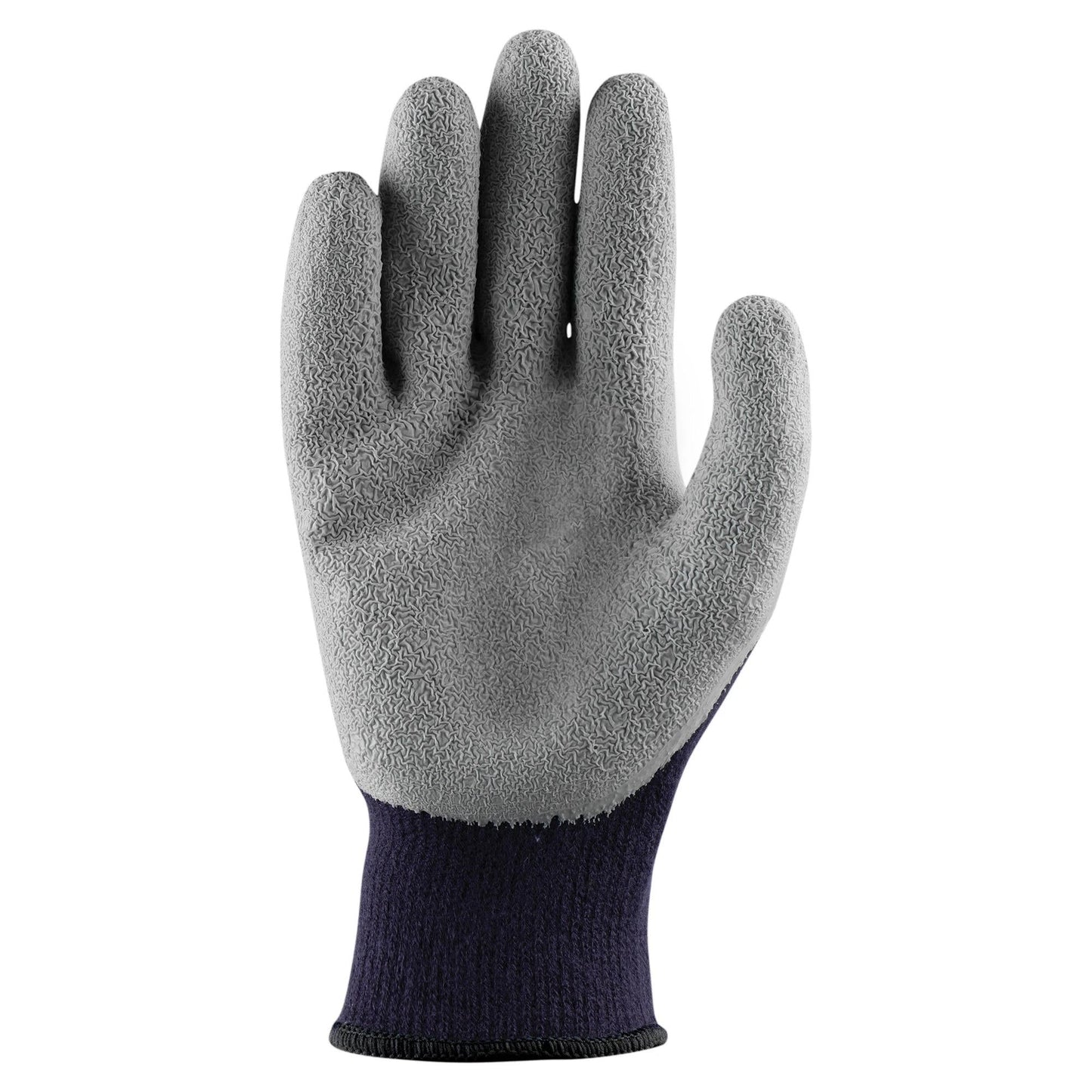 Blue String Knit Gloves - LIFT Safety - Thermal Latex Grip