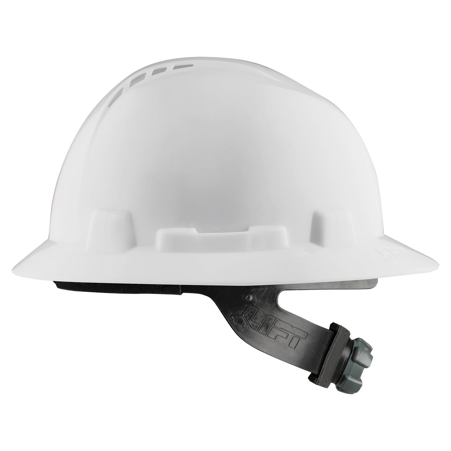 Hi-Viz Orange Hard Hats - LIFT Safety - Full Brim Vented