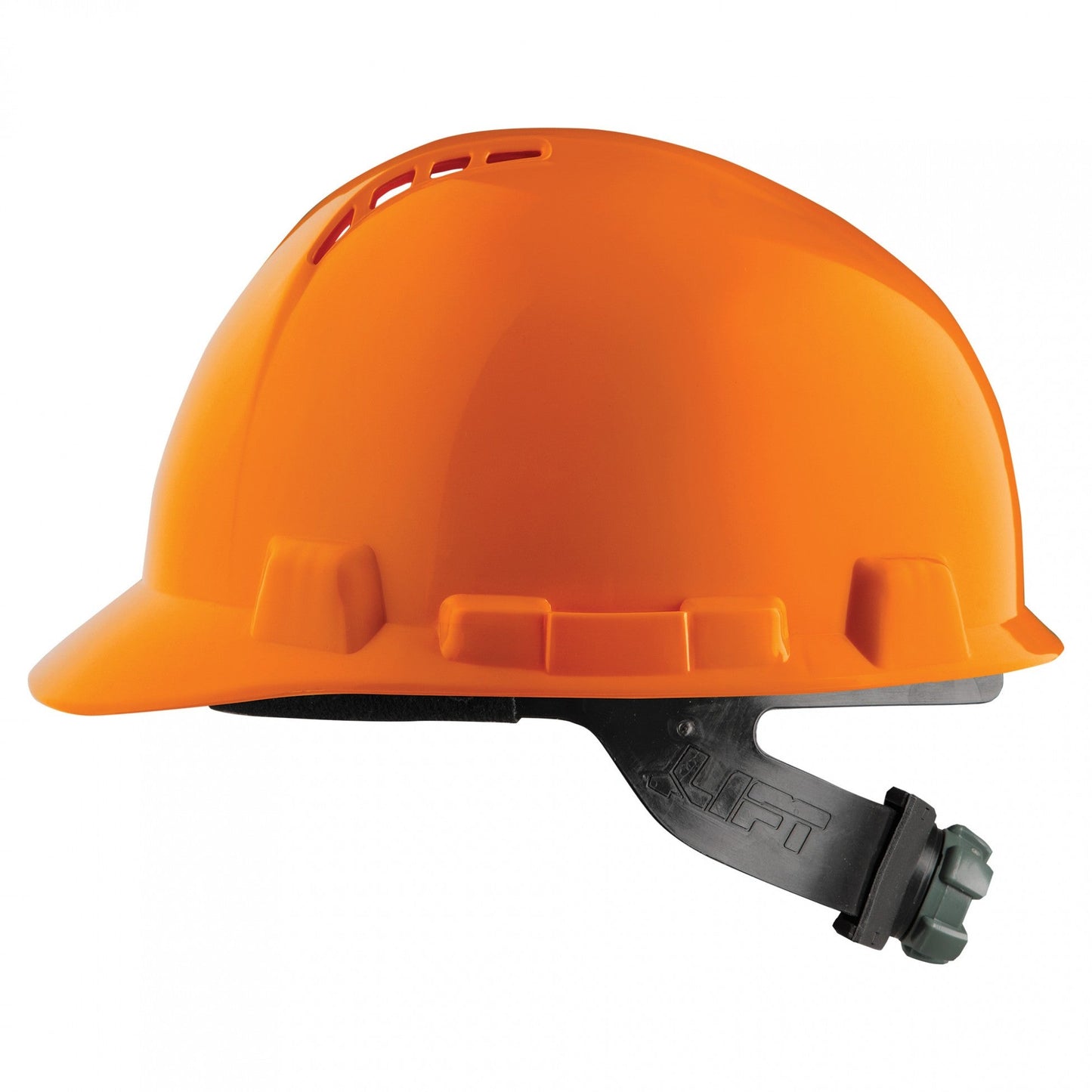 Hi-Viz Orange Hard Hats - LIFT Safety - Vented Comfort