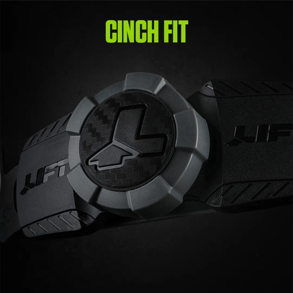 Gloss Black Hard Hats - LIFT Safety - Carbon Fiber Design