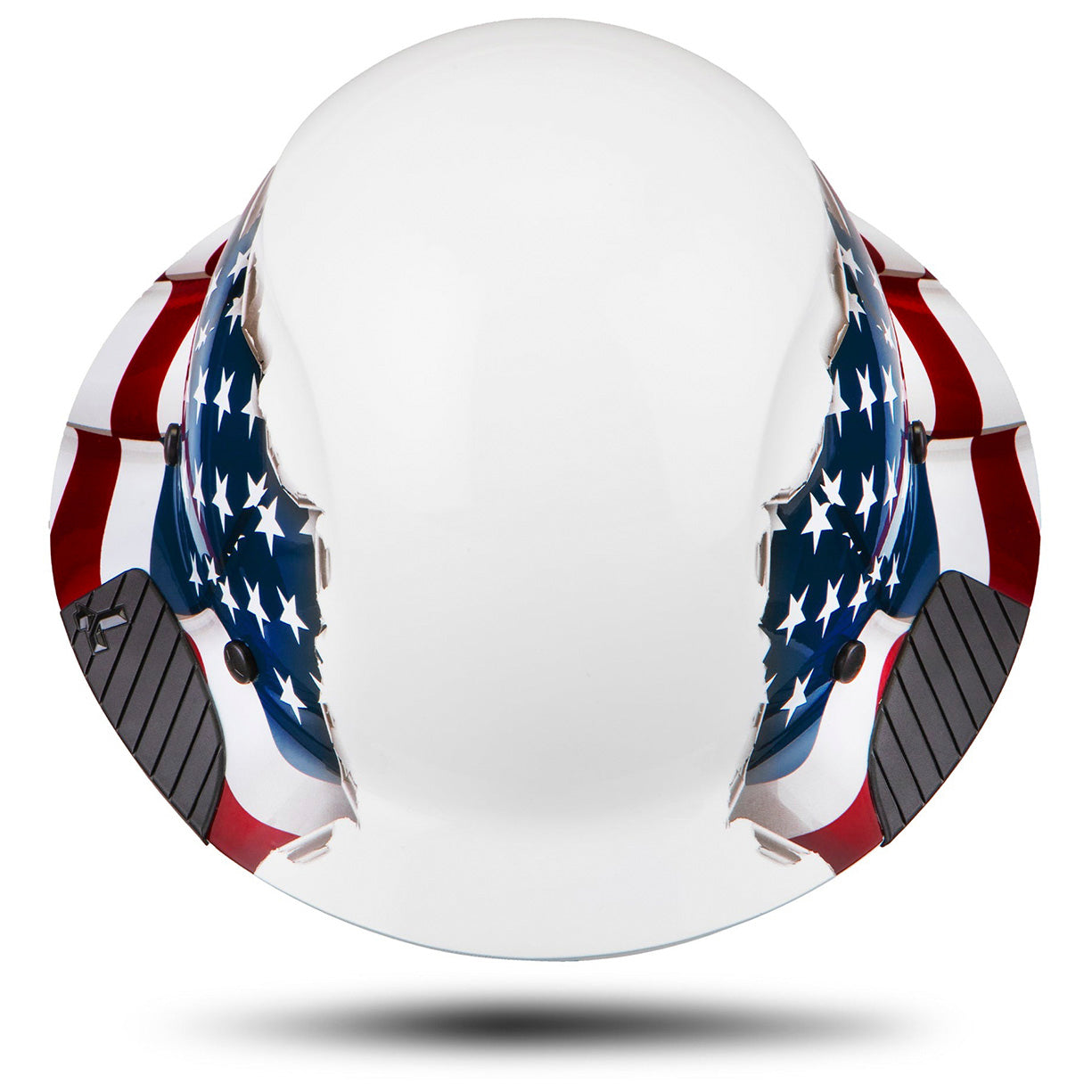 American Flag Hard Hat - LIFT Safety - Carbon Fiber