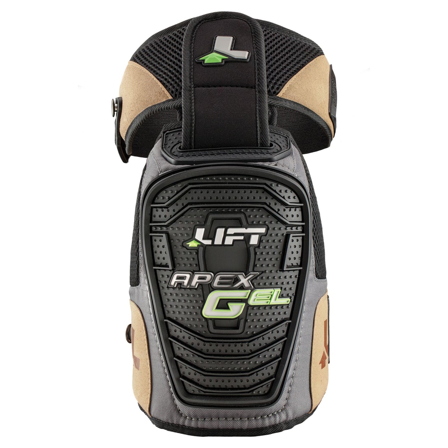 Gray/Black Knee Pads - LIFT Safety - Gel Insert Design