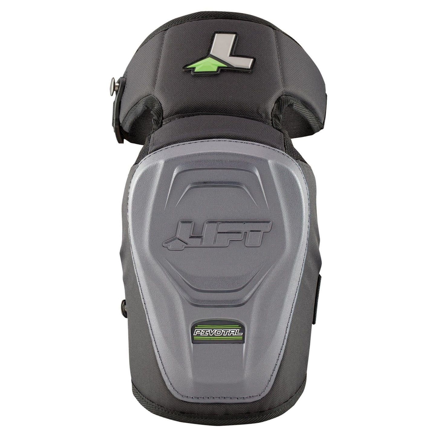 Black/Gray Knee Pads - LIFT Safety - Durable Comfort