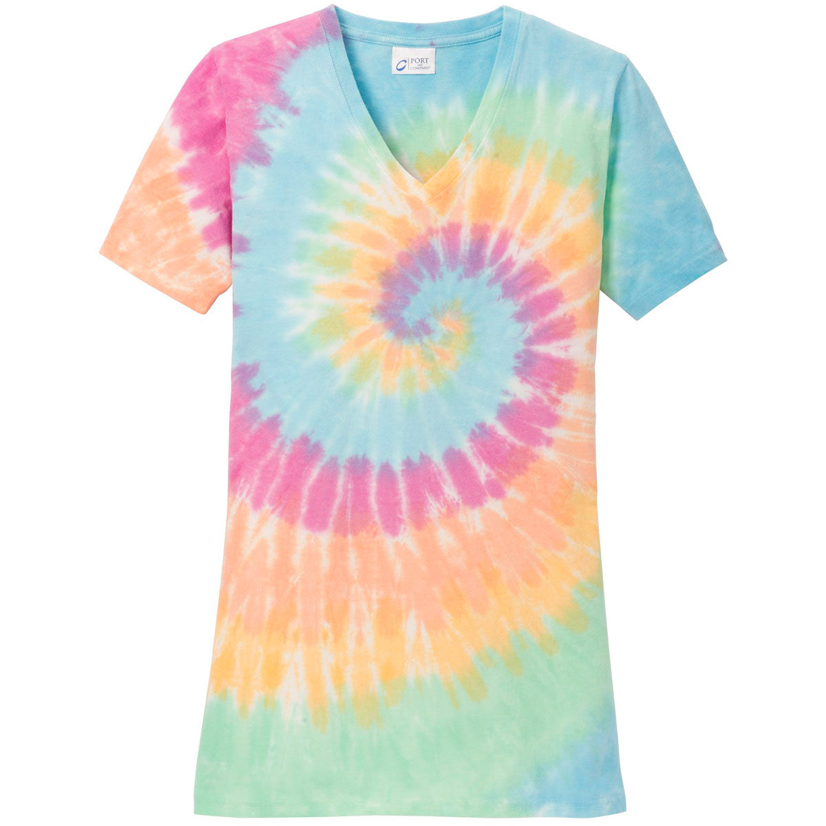 Rainbow T-Shirts - Port & Company - Colorful Cotton Tee - Unique Design