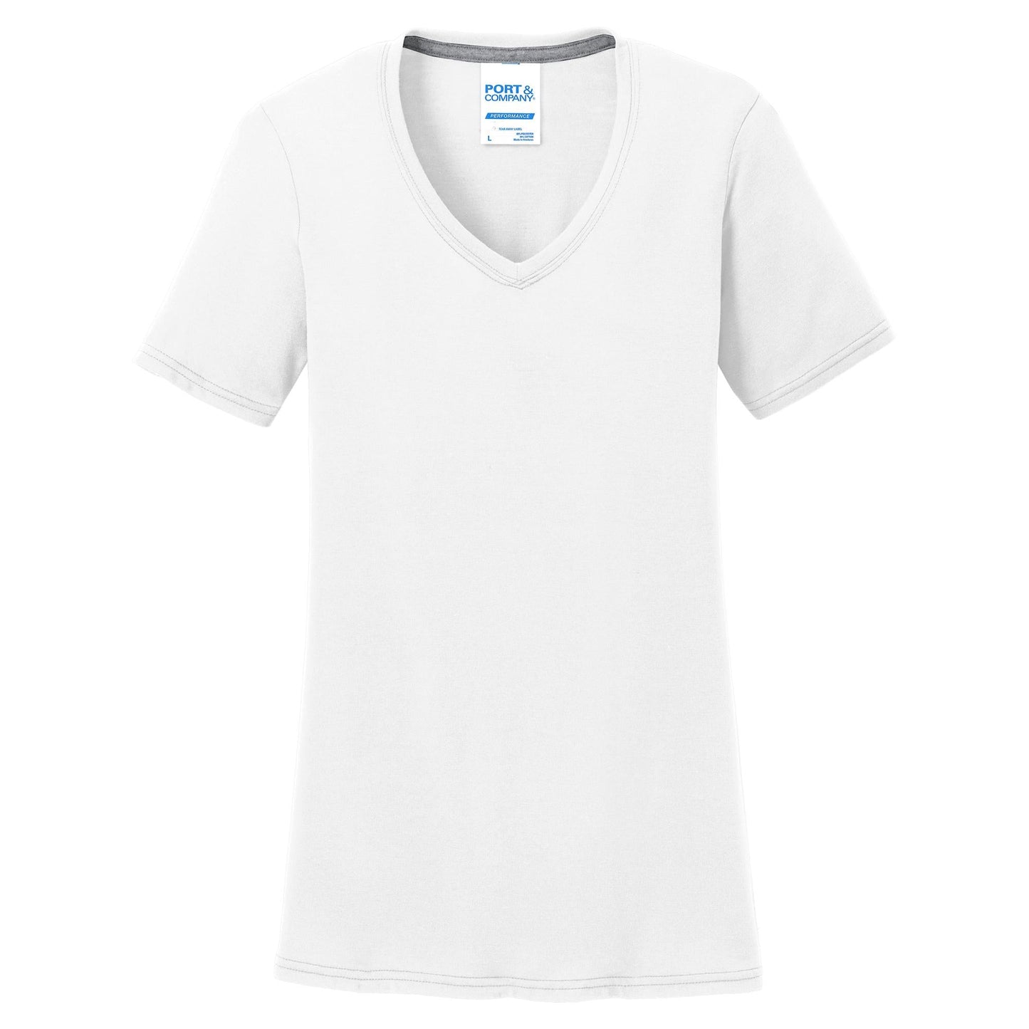 Charcoal Performance T-Shirt - Port & Company - Soft Fabric