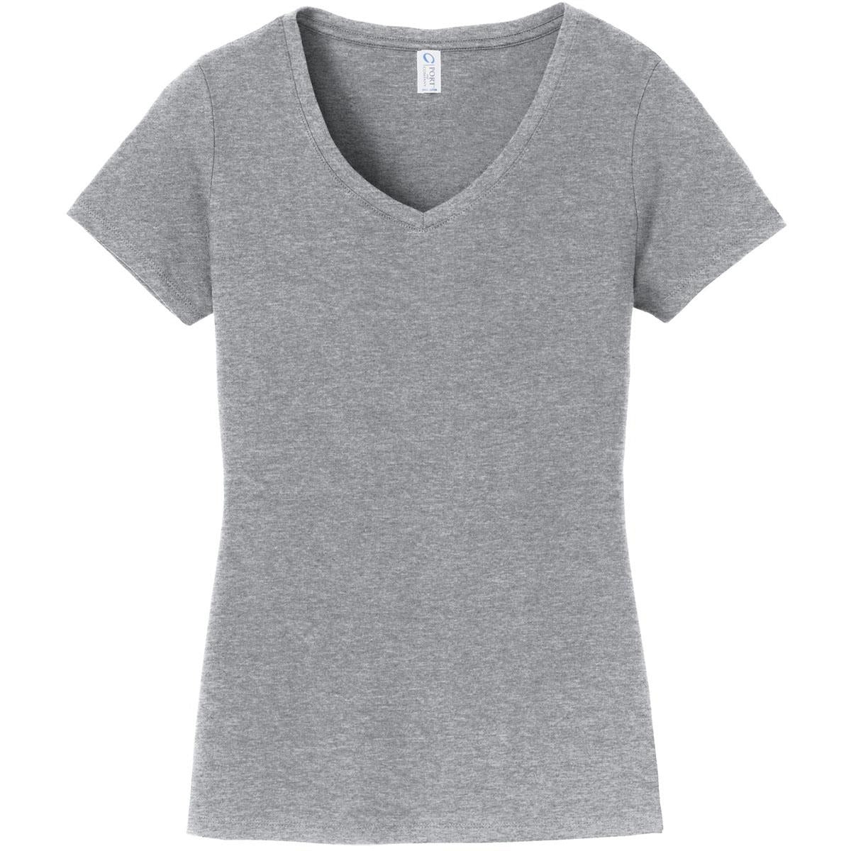 White T-Shirts - Port & Company - Soft Cotton - Classic Style