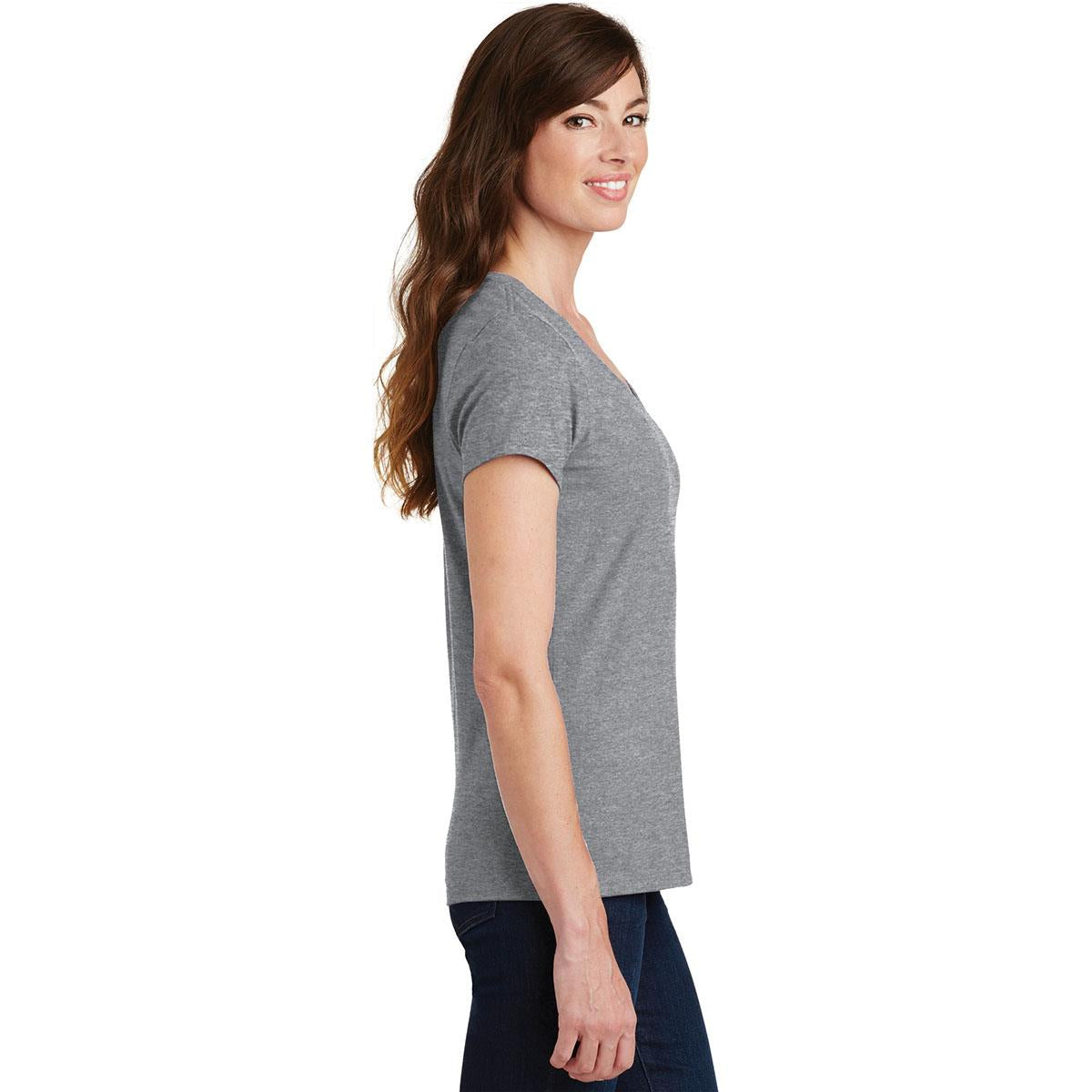 White T-Shirts - Port & Company - Soft Cotton - Classic Style