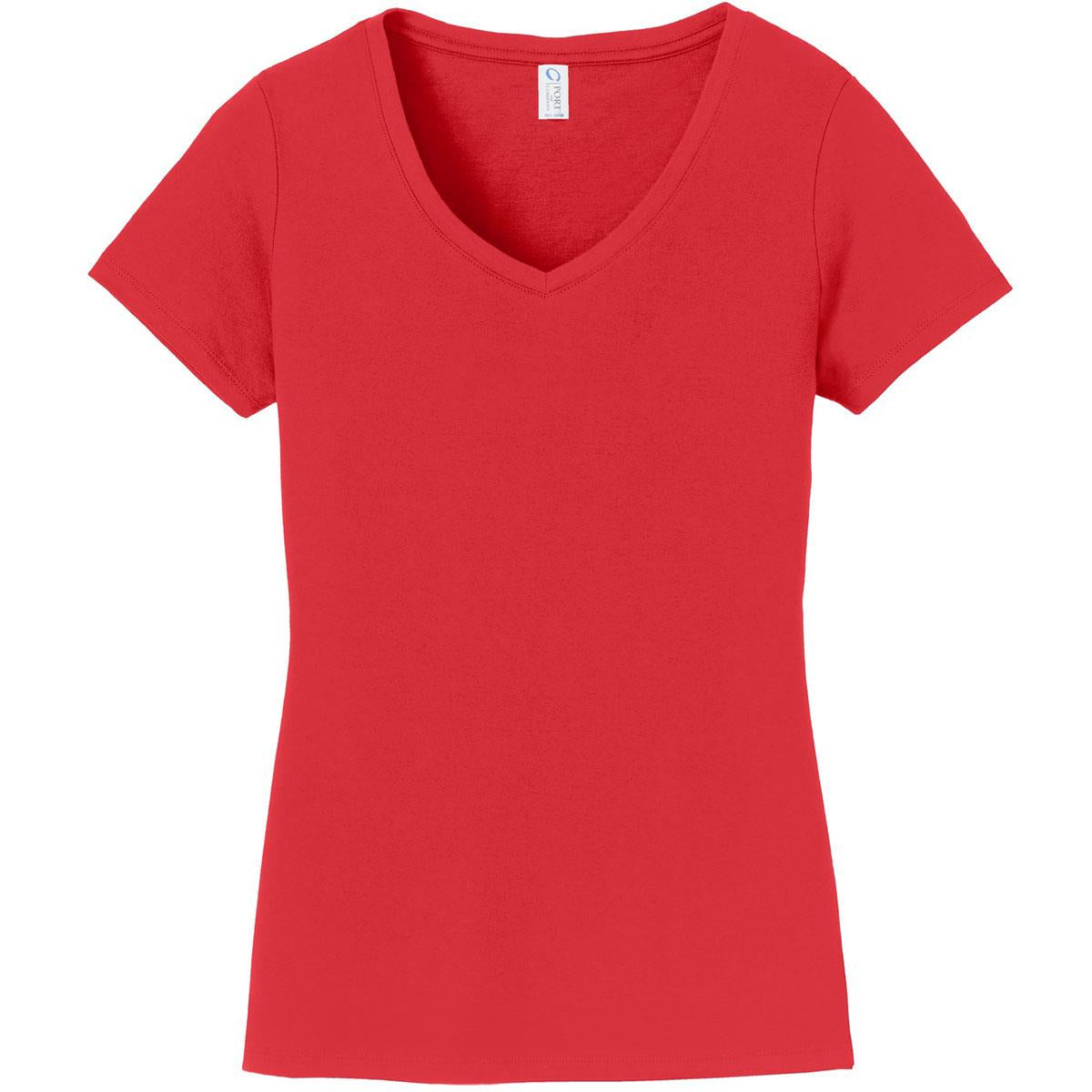White T-Shirts - Port & Company - Soft Cotton - Classic Style