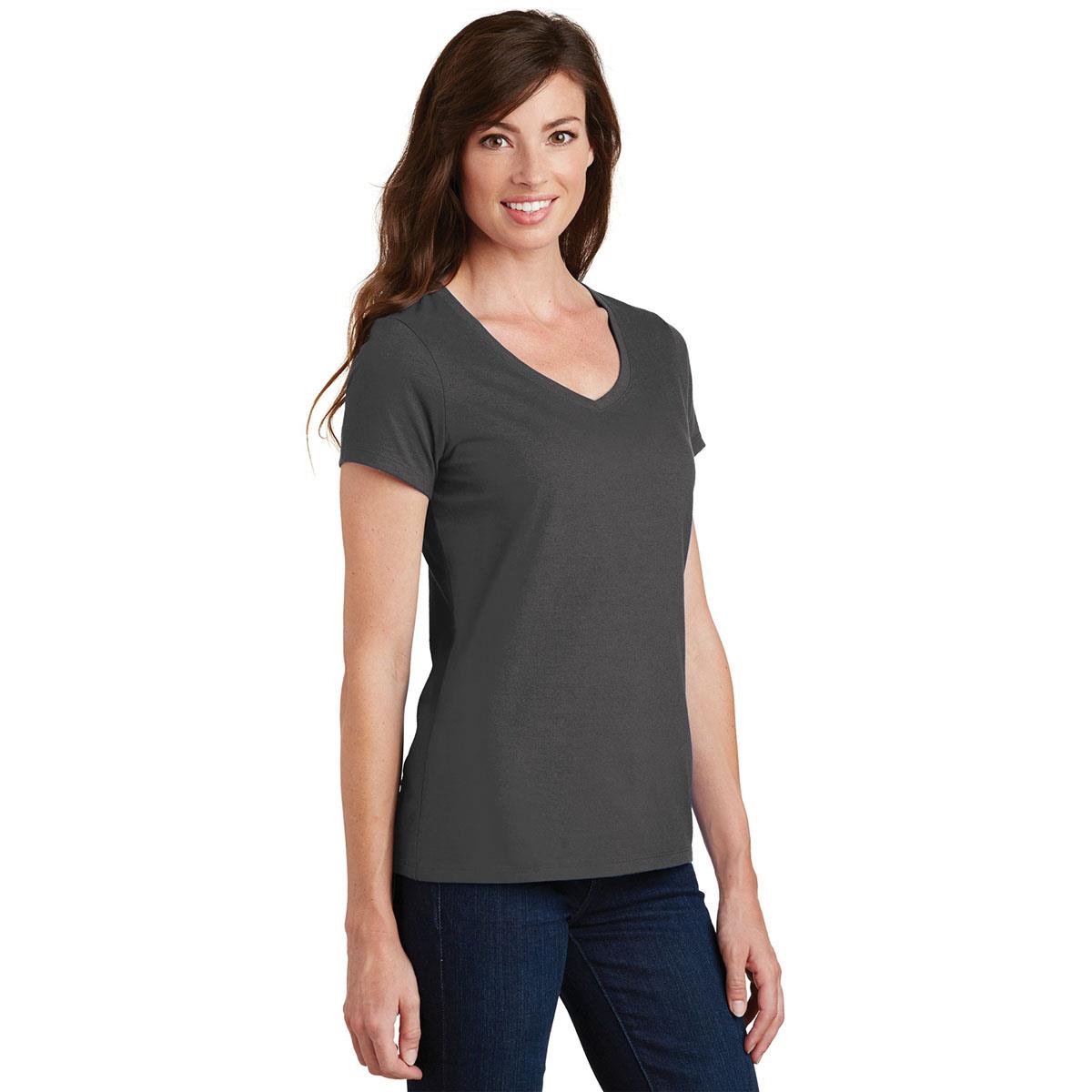 White T-Shirts - Port & Company - Soft Cotton - Classic Style