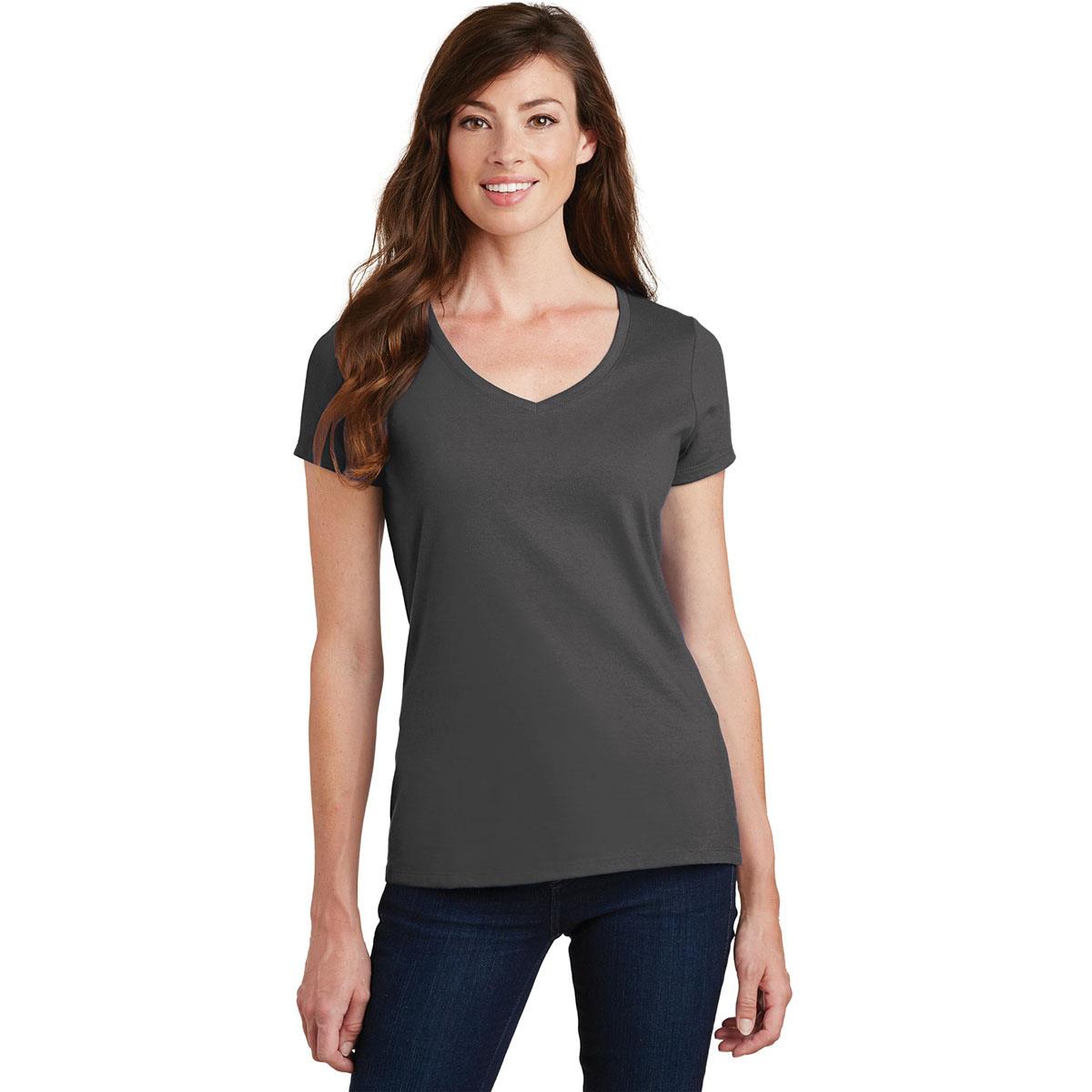 White T-Shirts - Port & Company - Soft Cotton - Classic Style