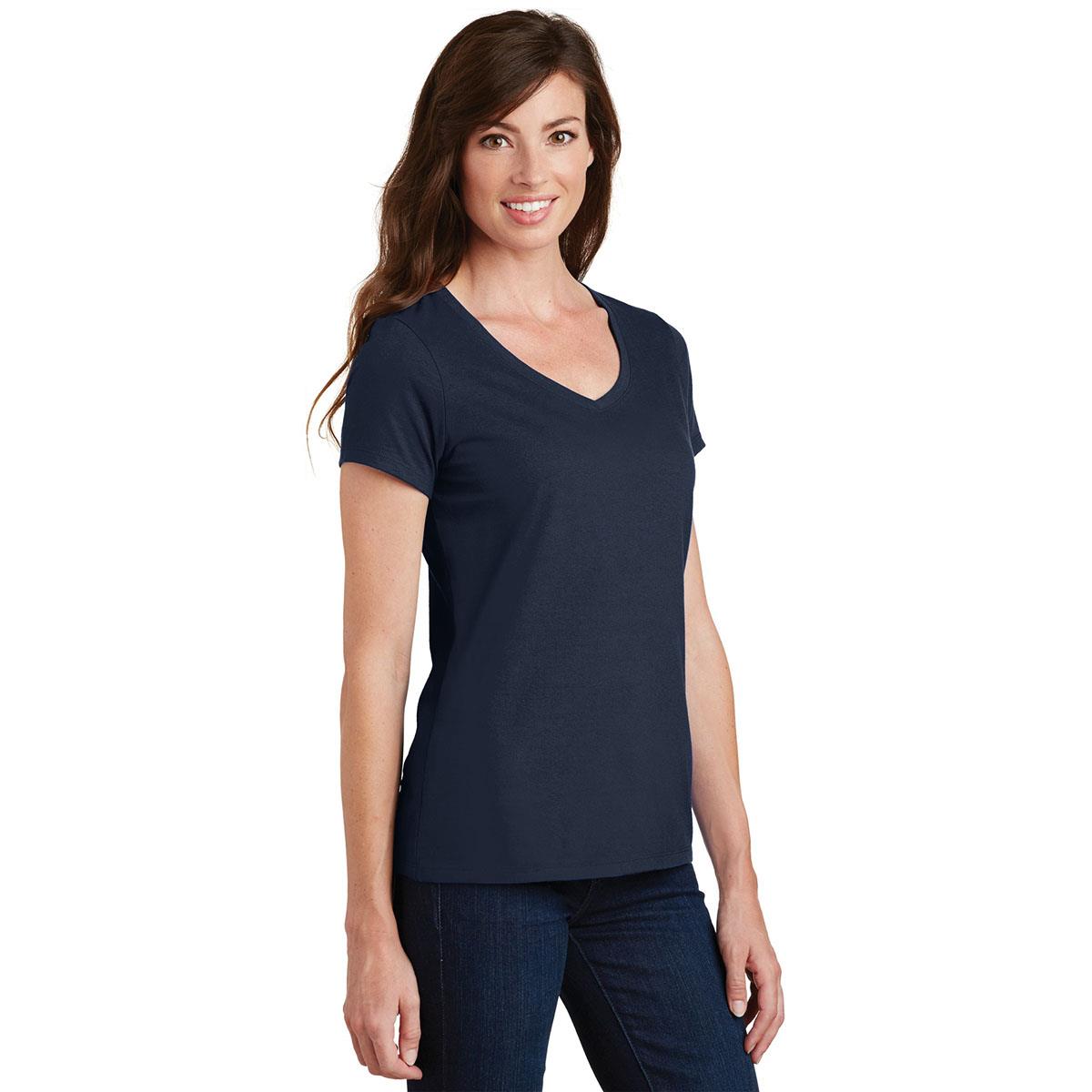 White T-Shirts - Port & Company - Soft Cotton - Classic Style