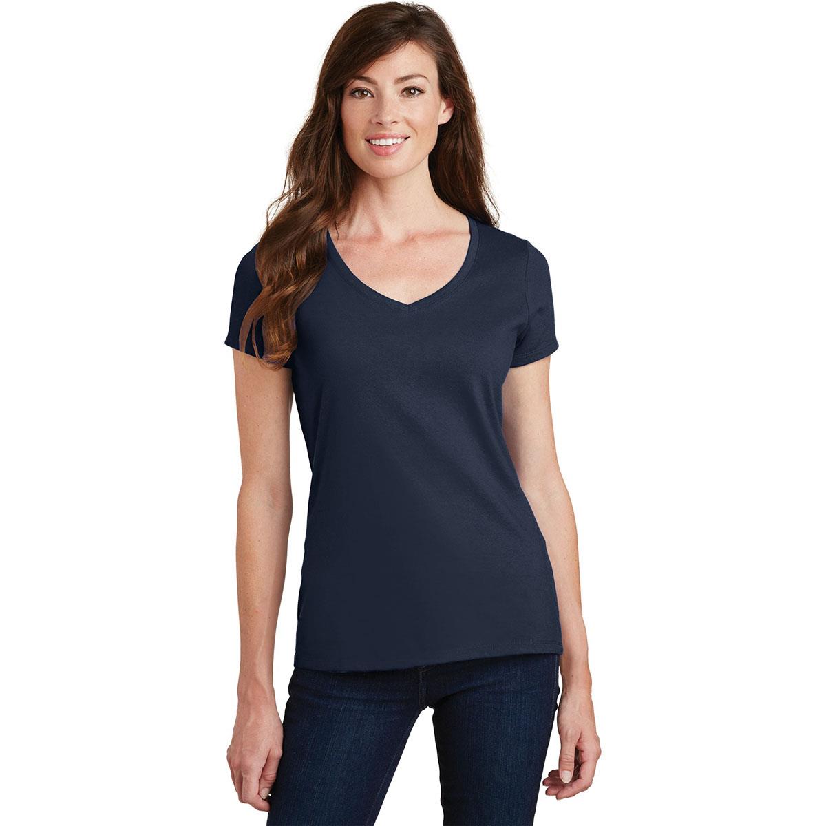 White T-Shirts - Port & Company - Soft Cotton - Classic Style