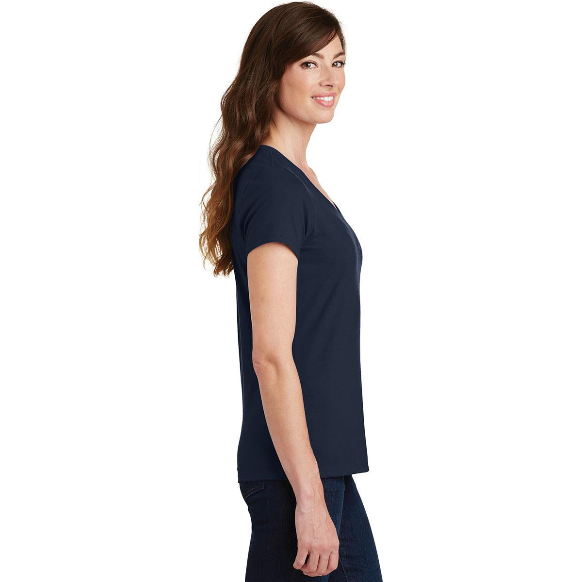 White T-Shirts - Port & Company - Soft Cotton - Classic Style