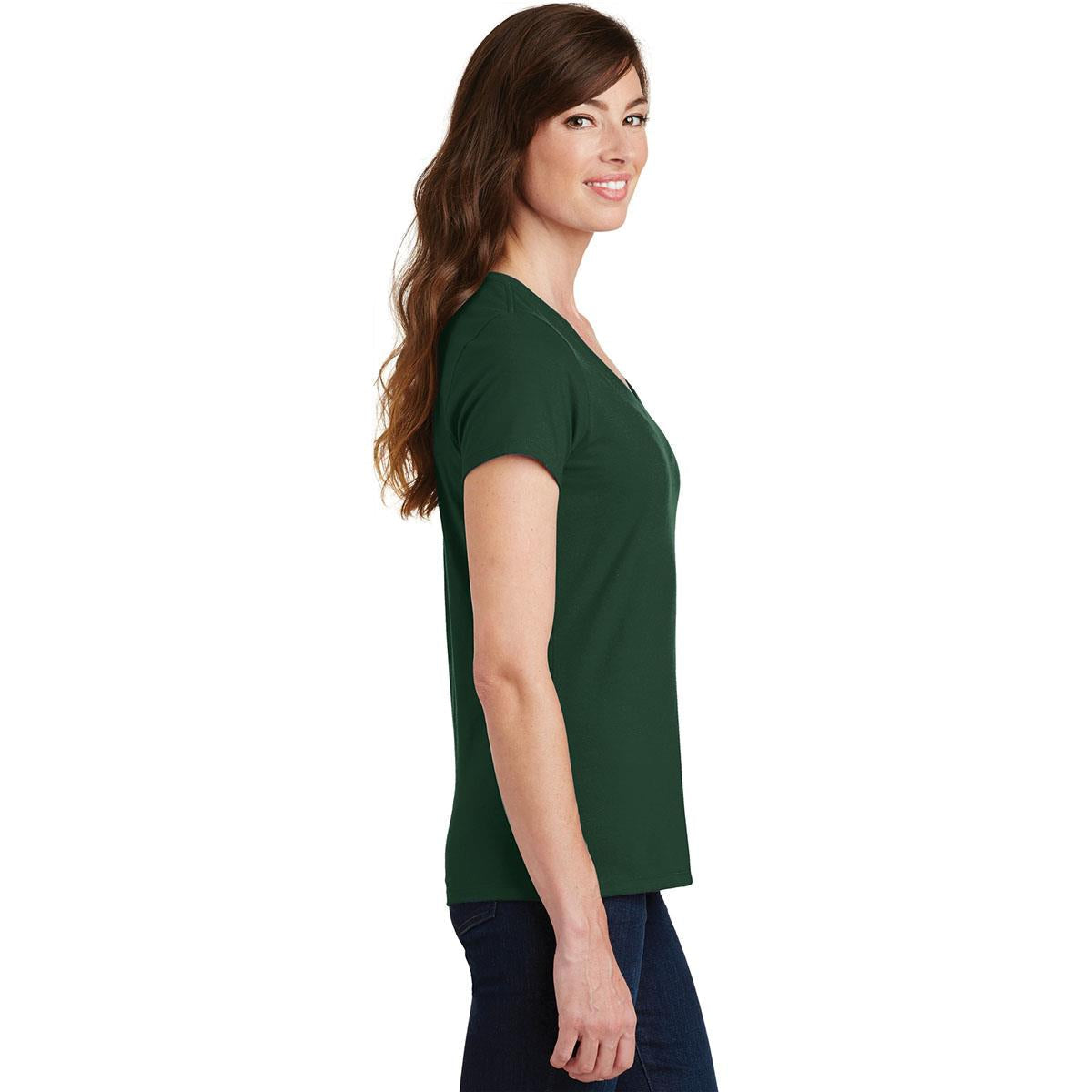 White T-Shirts - Port & Company - Soft Cotton - Classic Style