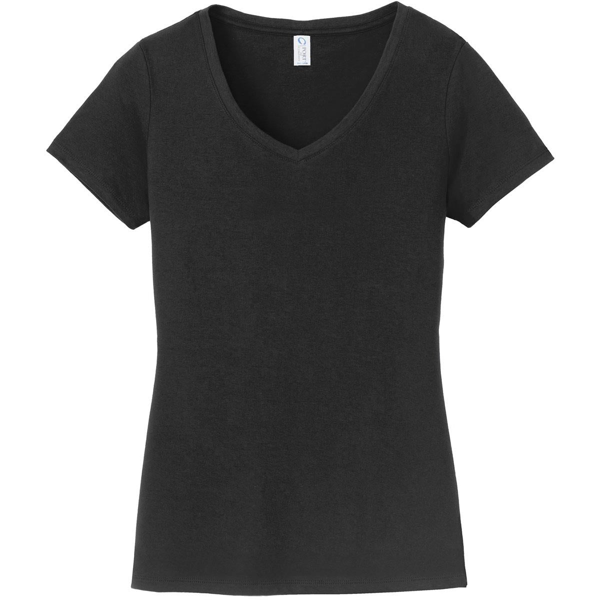 White T-Shirts - Port & Company - Soft Cotton - Classic Style