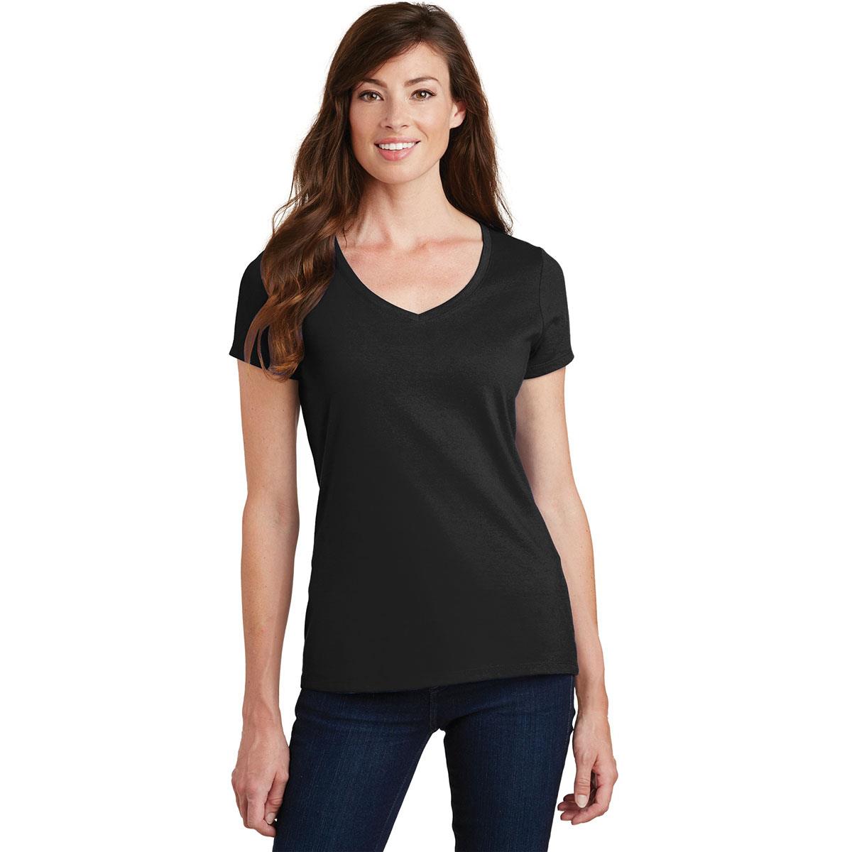 White T-Shirts - Port & Company - Soft Cotton - Classic Style