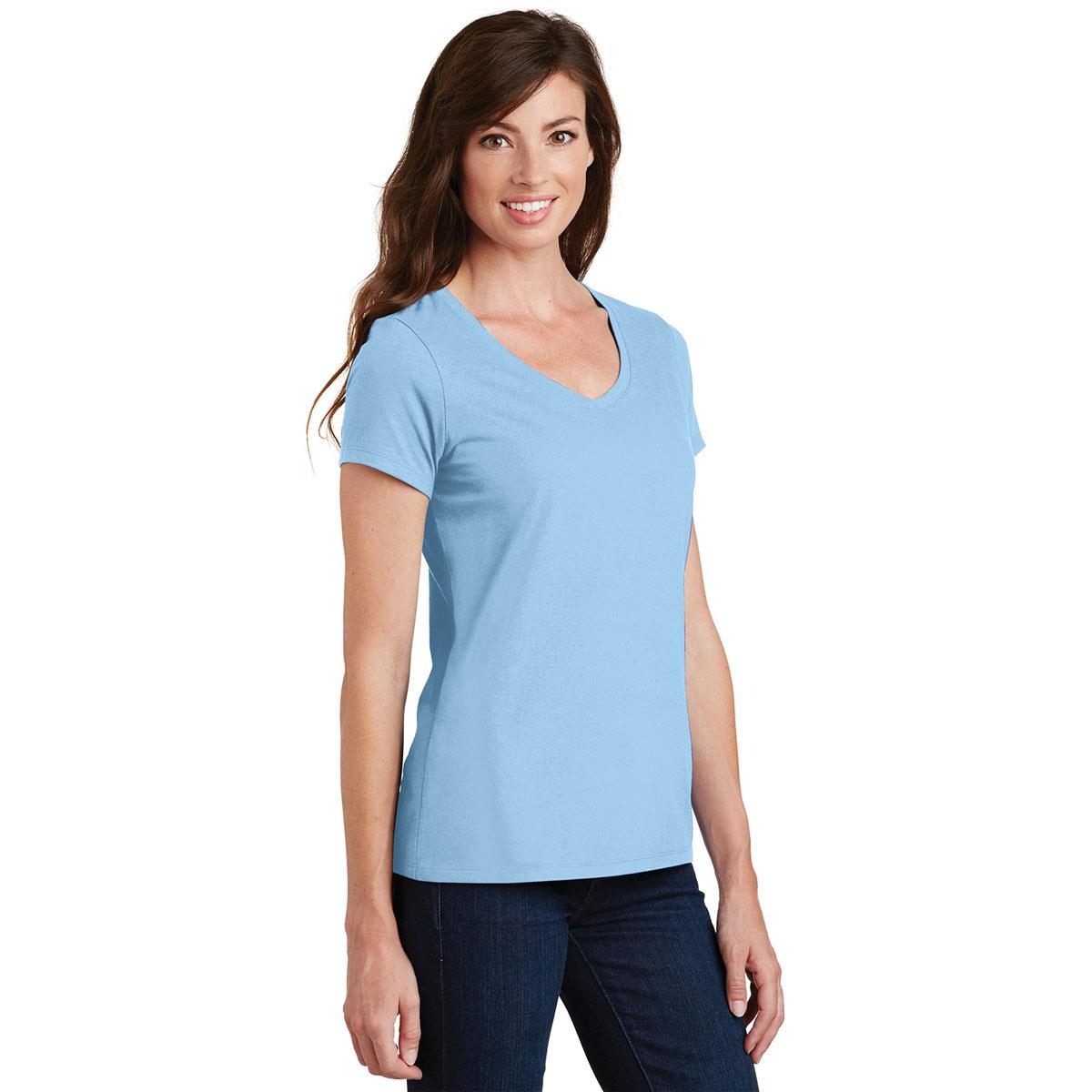White T-Shirts - Port & Company - Soft Cotton - Classic Style