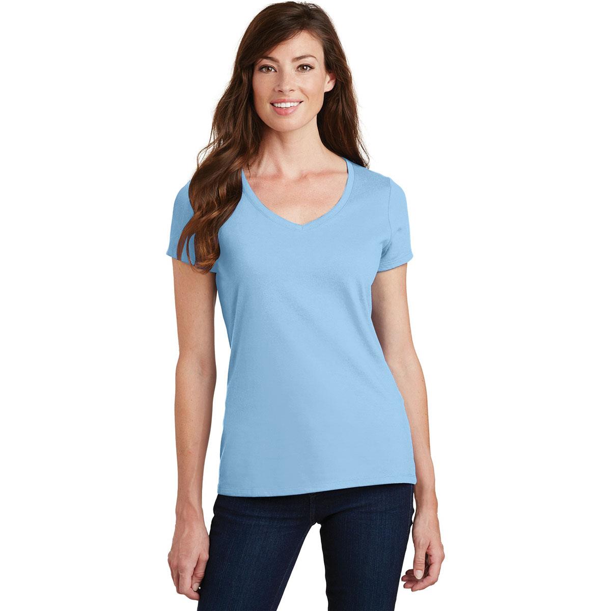 White T-Shirts - Port & Company - Soft Cotton - Classic Style
