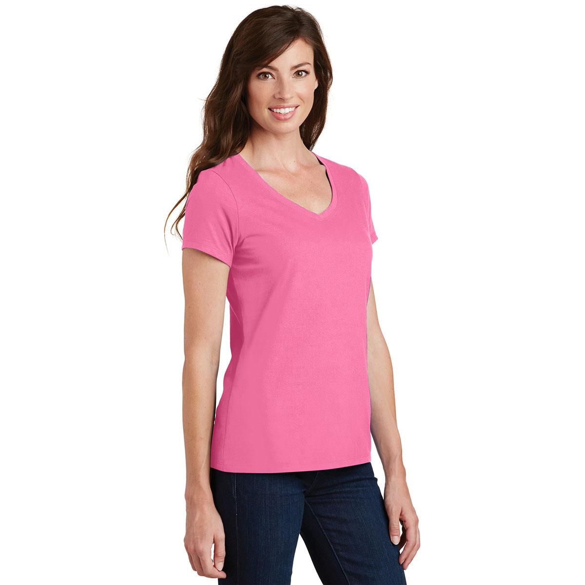 White T-Shirts - Port & Company - Soft Cotton - Classic Style