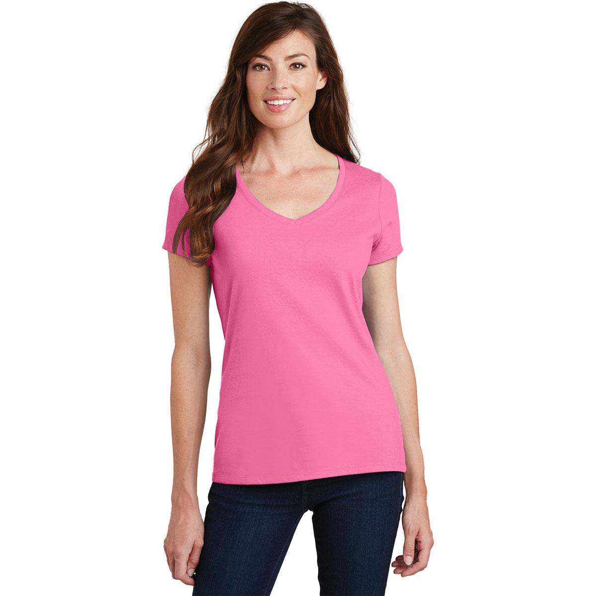 White T-Shirts - Port & Company - Soft Cotton - Classic Style