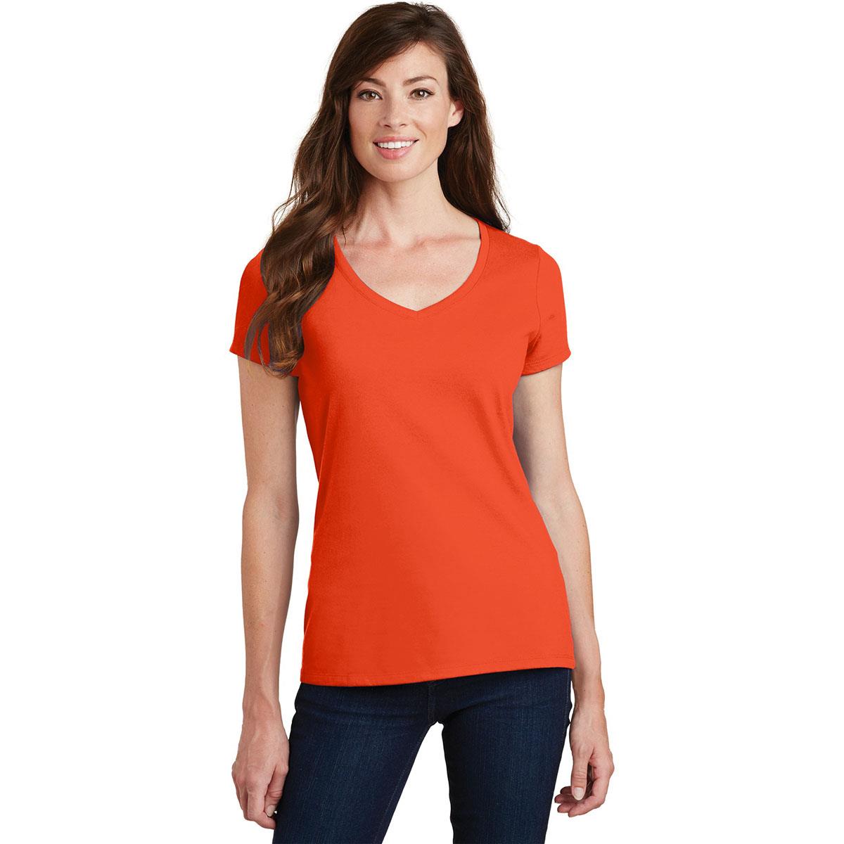 White T-Shirts - Port & Company - Soft Cotton - Classic Style