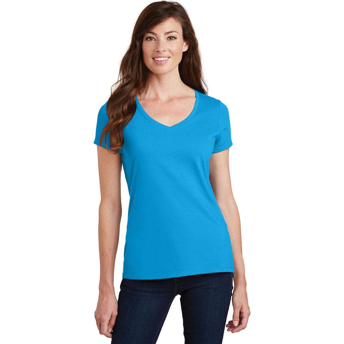 White T-Shirts - Port & Company - Soft Cotton - Classic Style
