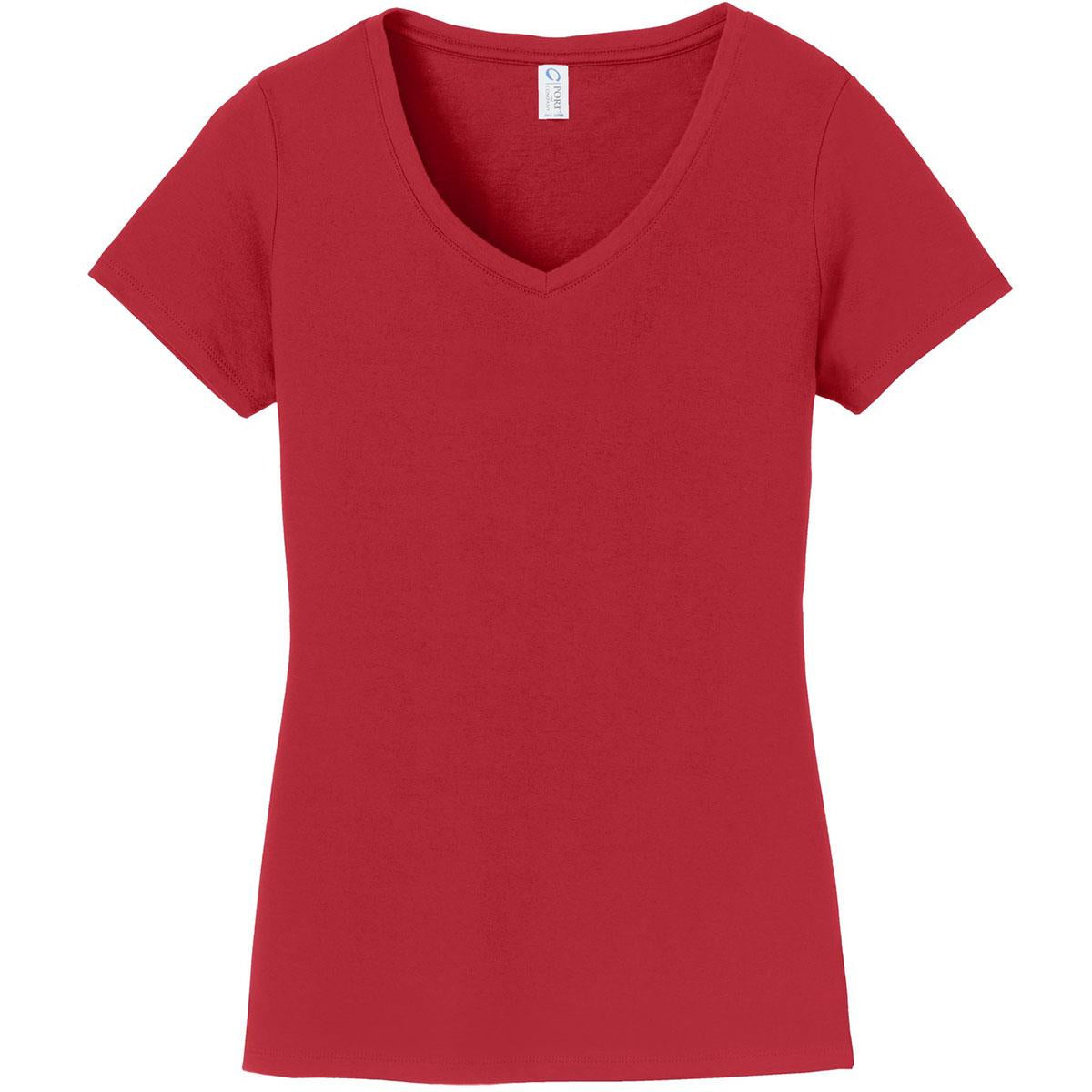 White T-Shirts - Port & Company - Soft Cotton - Classic Style