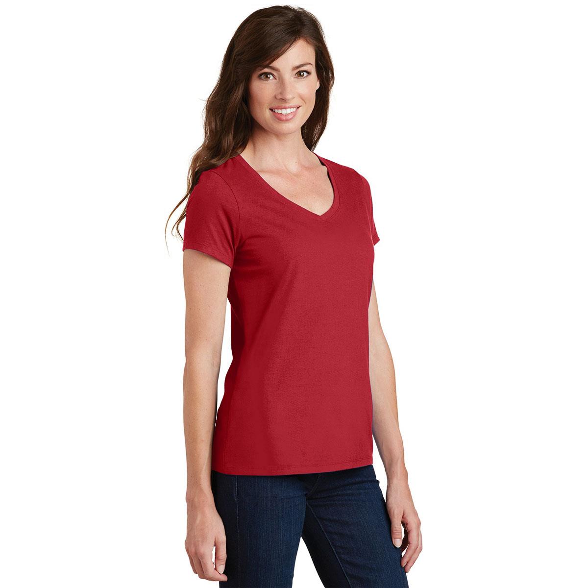 White T-Shirts - Port & Company - Soft Cotton - Classic Style
