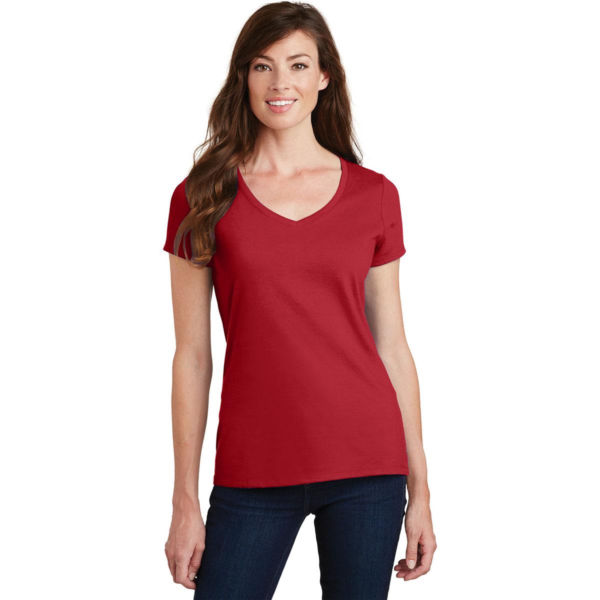 White T-Shirts - Port & Company - Soft Cotton - Classic Style
