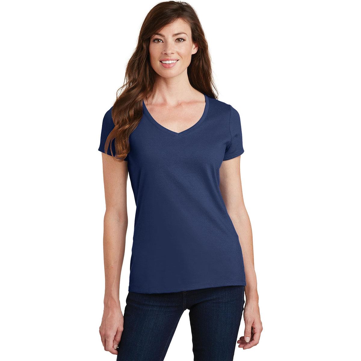 White T-Shirts - Port & Company - Soft Cotton - Classic Style