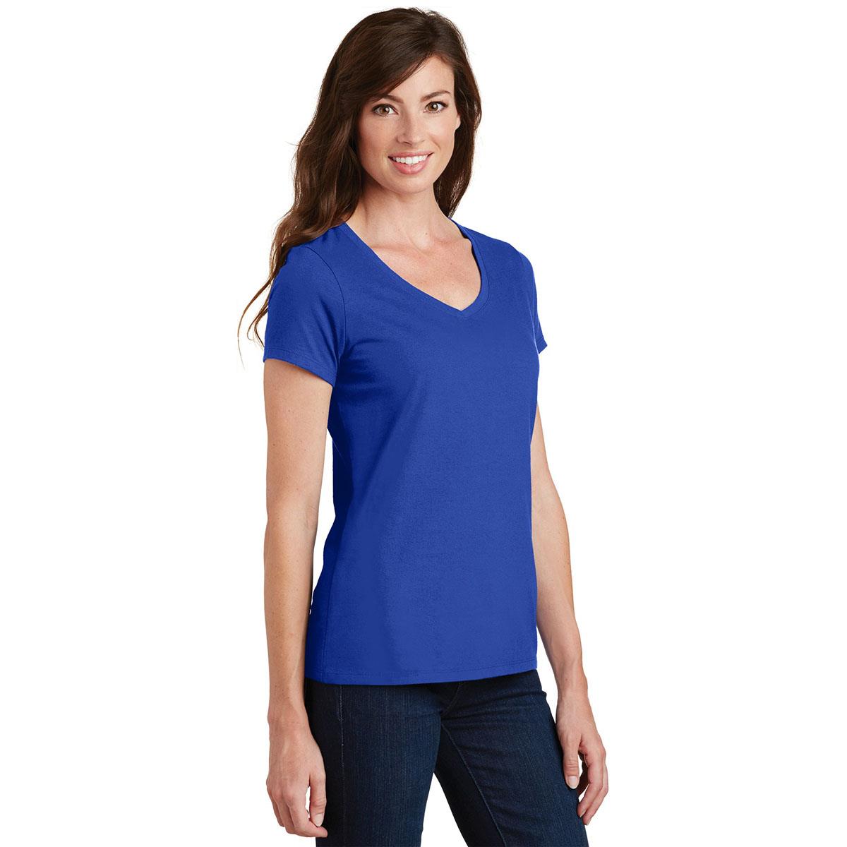 White T-Shirts - Port & Company - Soft Cotton - Classic Style