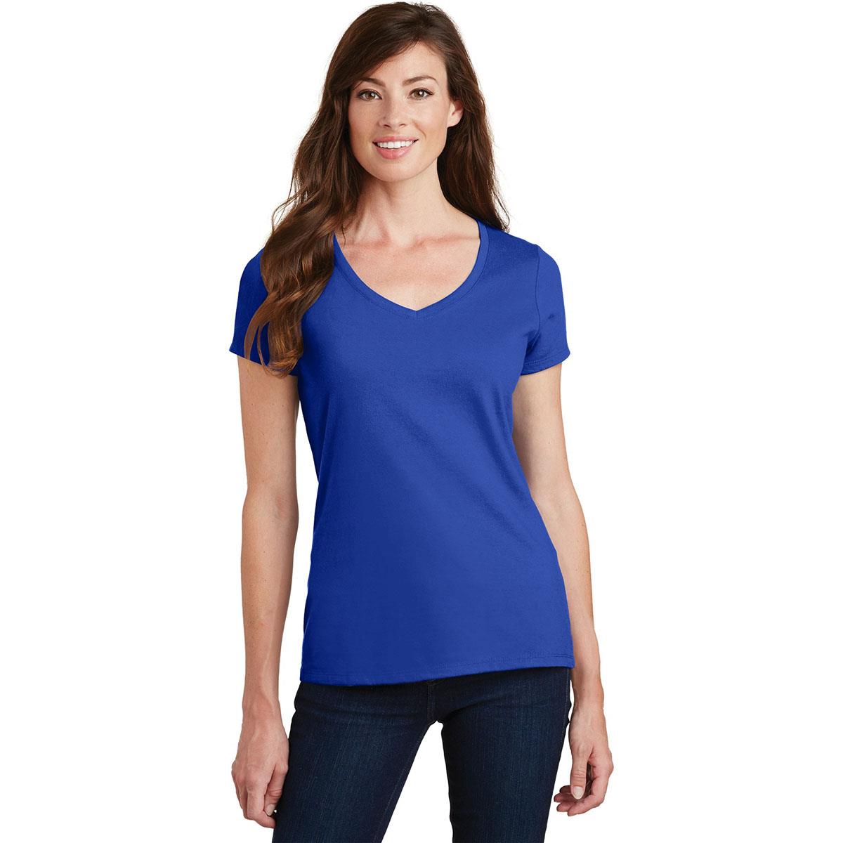 White T-Shirts - Port & Company - Soft Cotton - Classic Style