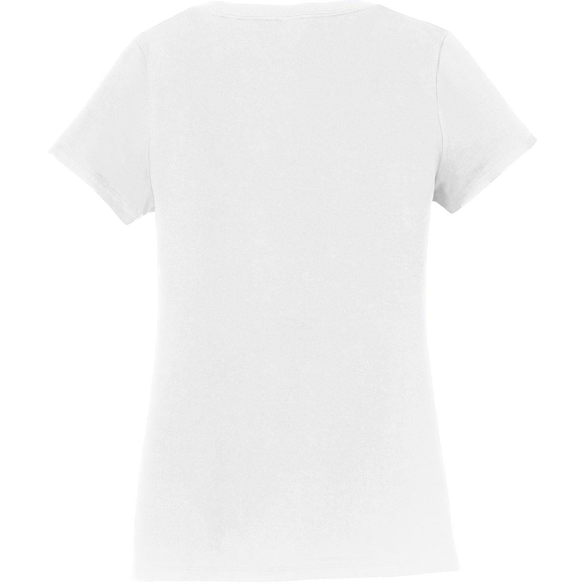 White T-Shirts - Port & Company - Soft Cotton - Classic Style