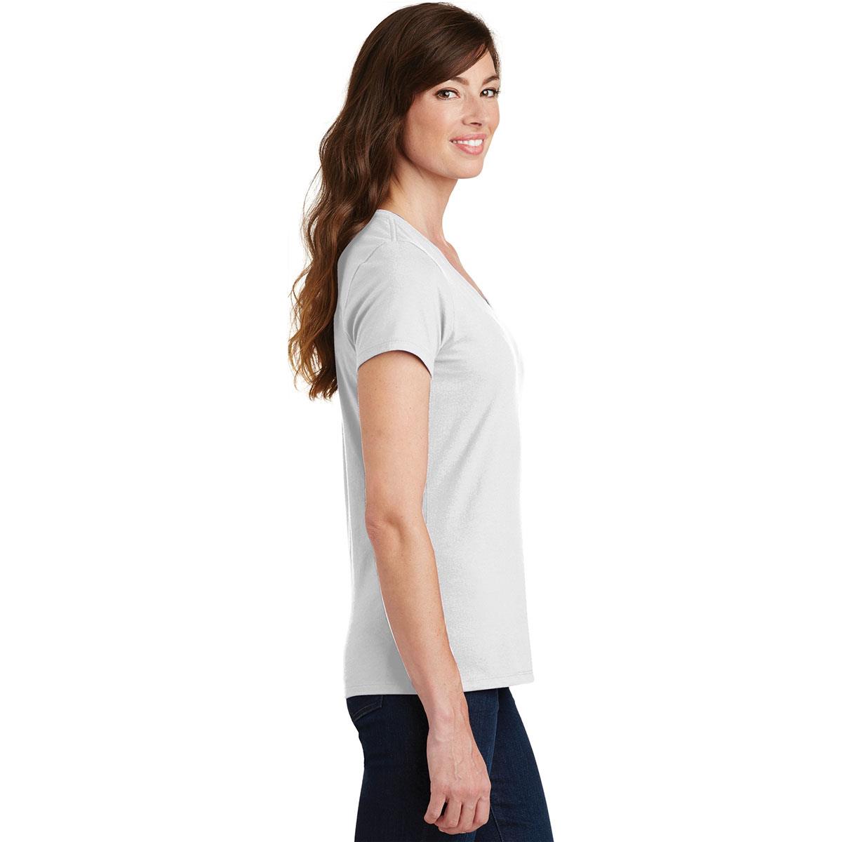 White T-Shirts - Port & Company - Soft Cotton - Classic Style